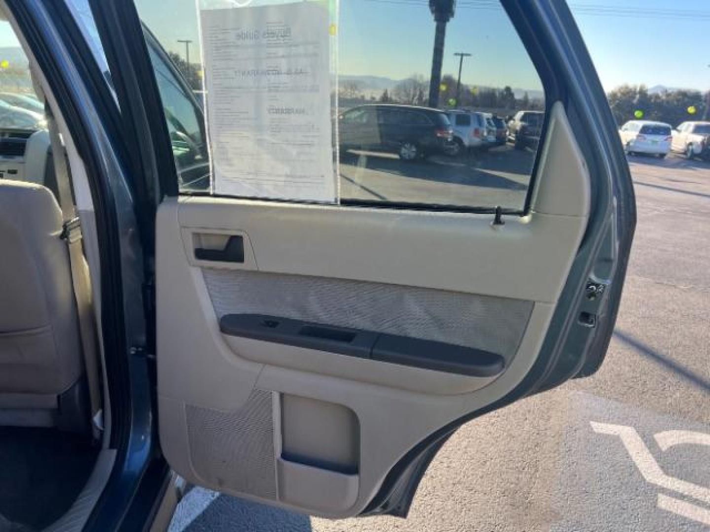 2012 Steel Blue Metallic /Camel Cloth Interior Ford Escape XLT FWD (1FMCU0DG8CK) with an 3.0L V6 DOHC 24V engine, 6-Speed Automatic transmission, located at 940 North Main Street, Cedar City, UT, 84720, (435) 628-0023, 37.692936, -113.061897 - Photo#27