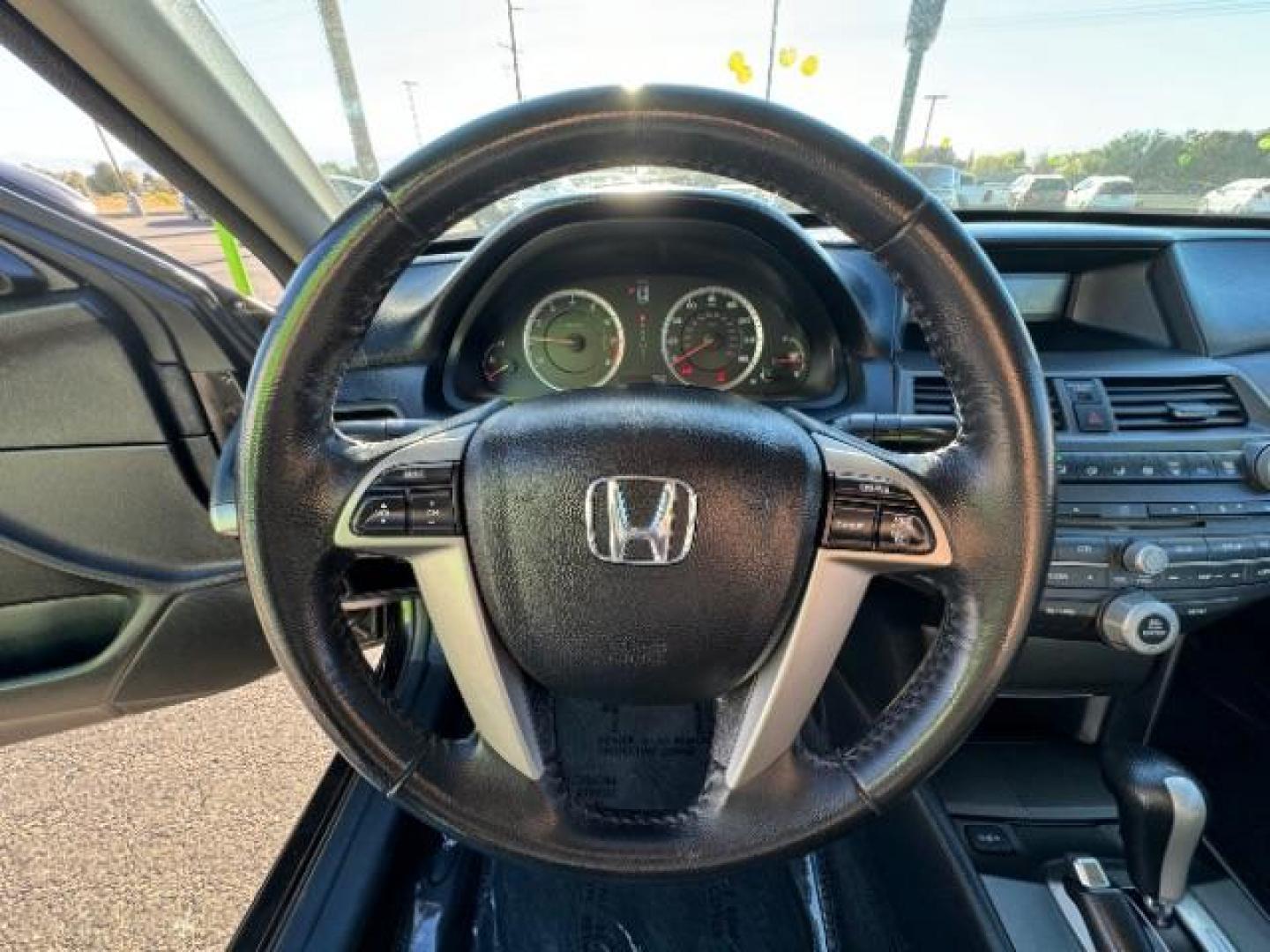 2012 Crystal Black Pearl /Black Leather Interior Honda Accord SE Sedan AT (1HGCP2F61CA) with an 2.4L L4 DOHC 16V engine, 5-Speed Automatic transmission, located at 1865 East Red Hills Pkwy, St. George, 84770, (435) 628-0023, 37.120850, -113.543640 - Photo#13