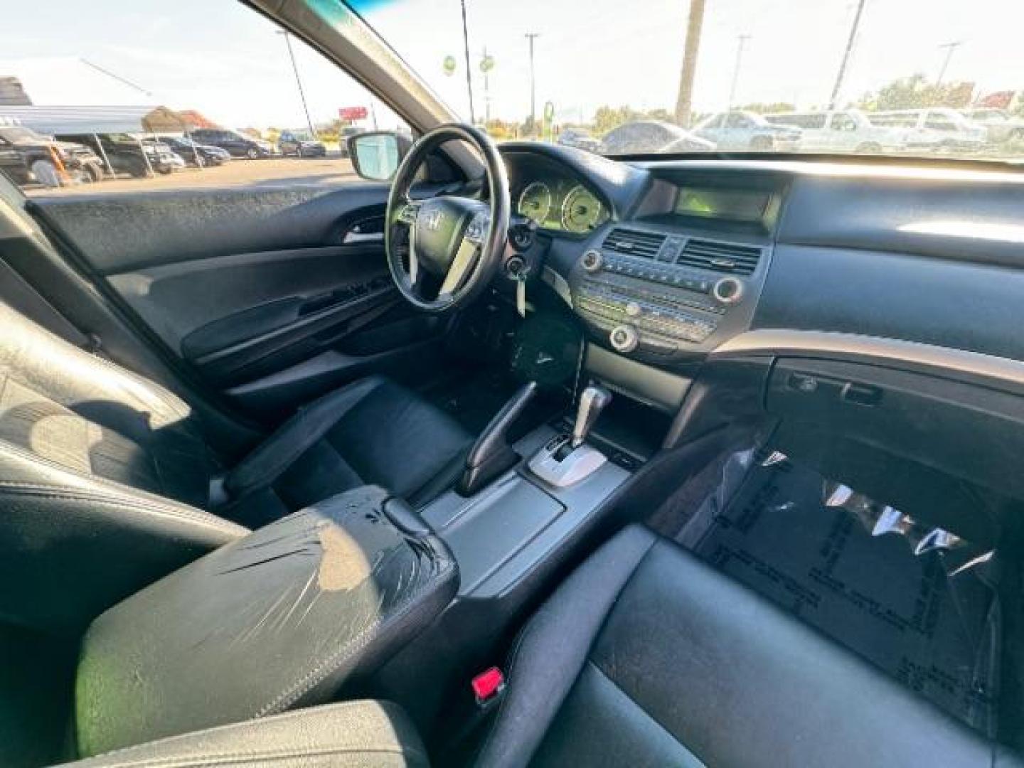 2012 Crystal Black Pearl /Black Leather Interior Honda Accord SE Sedan AT (1HGCP2F61CA) with an 2.4L L4 DOHC 16V engine, 5-Speed Automatic transmission, located at 1865 East Red Hills Pkwy, St. George, 84770, (435) 628-0023, 37.120850, -113.543640 - Photo#27