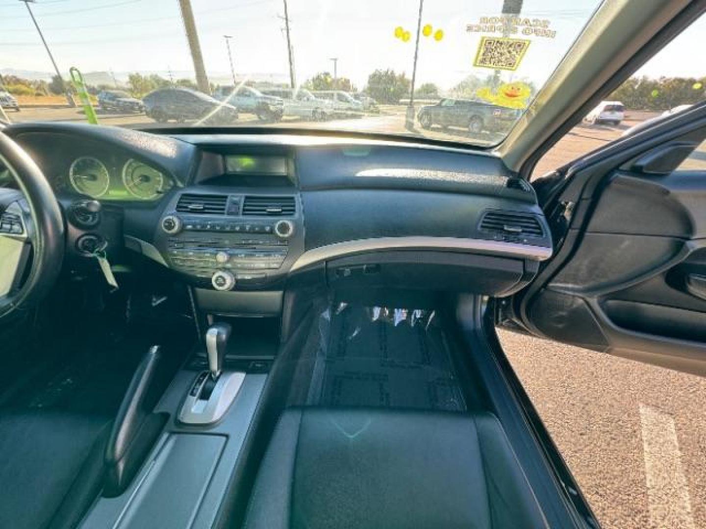 2012 Crystal Black Pearl /Black Leather Interior Honda Accord SE Sedan AT (1HGCP2F61CA) with an 2.4L L4 DOHC 16V engine, 5-Speed Automatic transmission, located at 1865 East Red Hills Pkwy, St. George, 84770, (435) 628-0023, 37.120850, -113.543640 - Photo#28