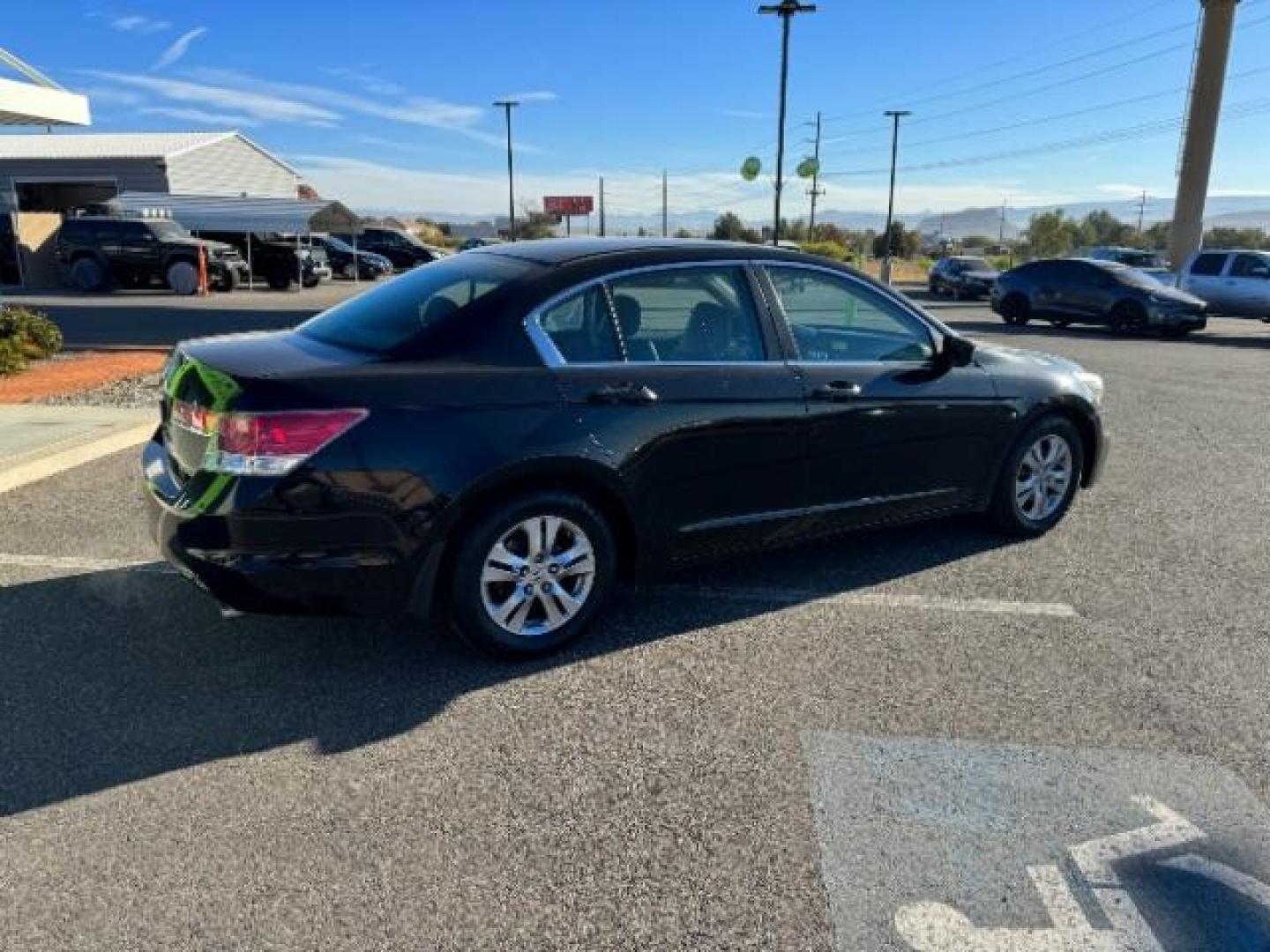 2012 Crystal Black Pearl /Black Leather Interior Honda Accord SE Sedan AT (1HGCP2F61CA) with an 2.4L L4 DOHC 16V engine, 5-Speed Automatic transmission, located at 1865 East Red Hills Pkwy, St. George, 84770, (435) 628-0023, 37.120850, -113.543640 - Photo#2