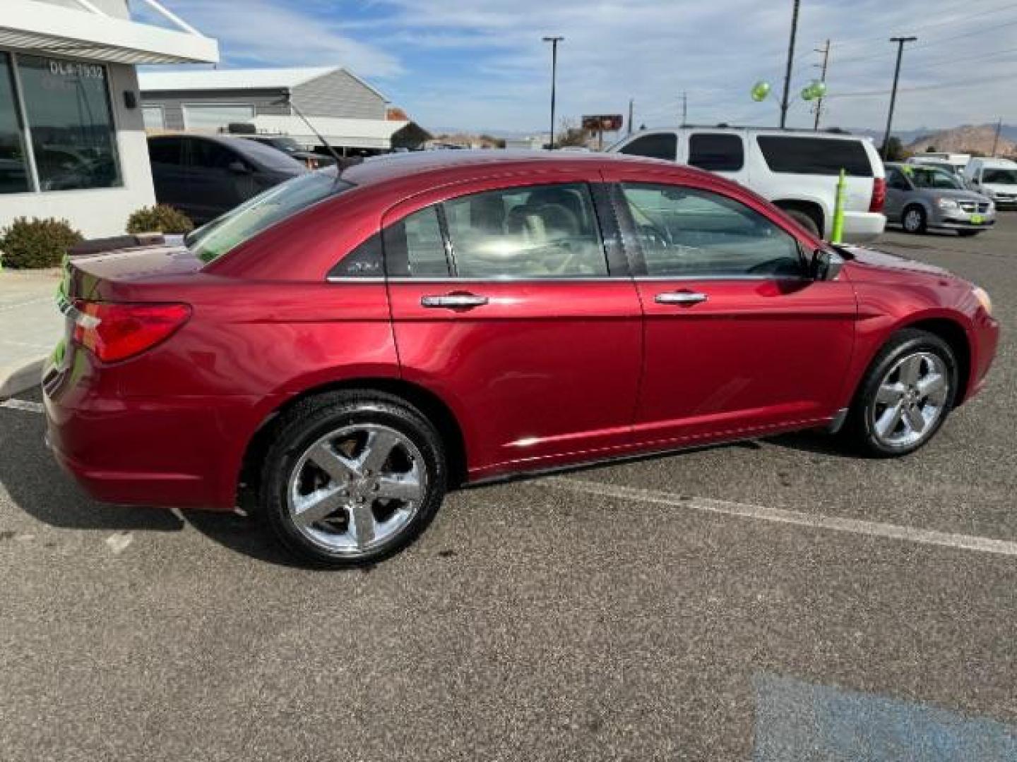 2011 Deep Cherry Red Crystal Pearl /Black Leather Interior Chrysler 200 Limited (1C3BC2FG2BN) with an 3.6L V6 DOHC 24V FFV engine, 6-Speed Automatic transmission, located at 940 North Main Street, Cedar City, UT, 84720, (435) 628-0023, 37.692936, -113.061897 - Photo#9