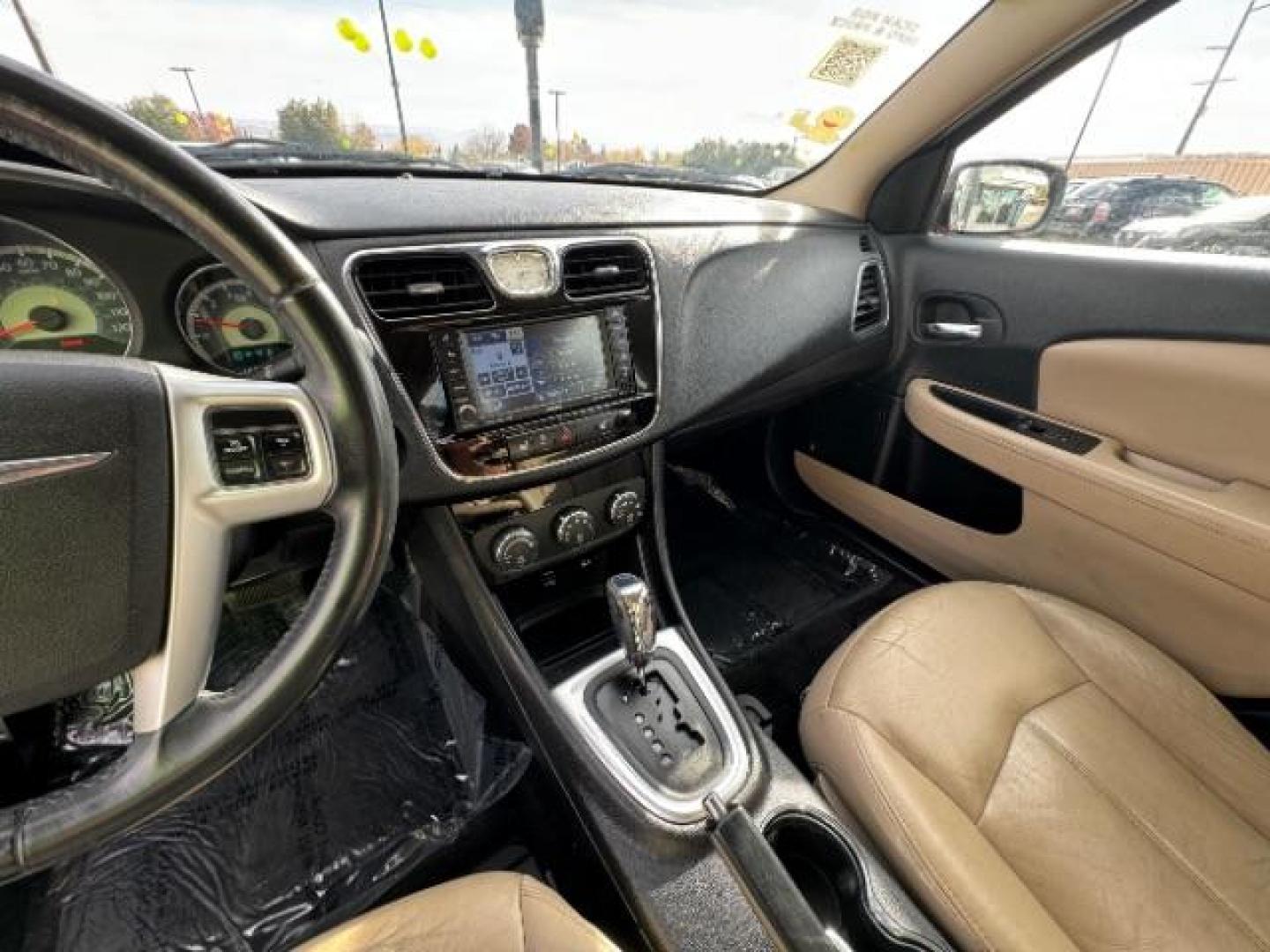 2011 Deep Cherry Red Crystal Pearl /Black Leather Interior Chrysler 200 Limited (1C3BC2FG2BN) with an 3.6L V6 DOHC 24V FFV engine, 6-Speed Automatic transmission, located at 940 North Main Street, Cedar City, UT, 84720, (435) 628-0023, 37.692936, -113.061897 - Photo#19