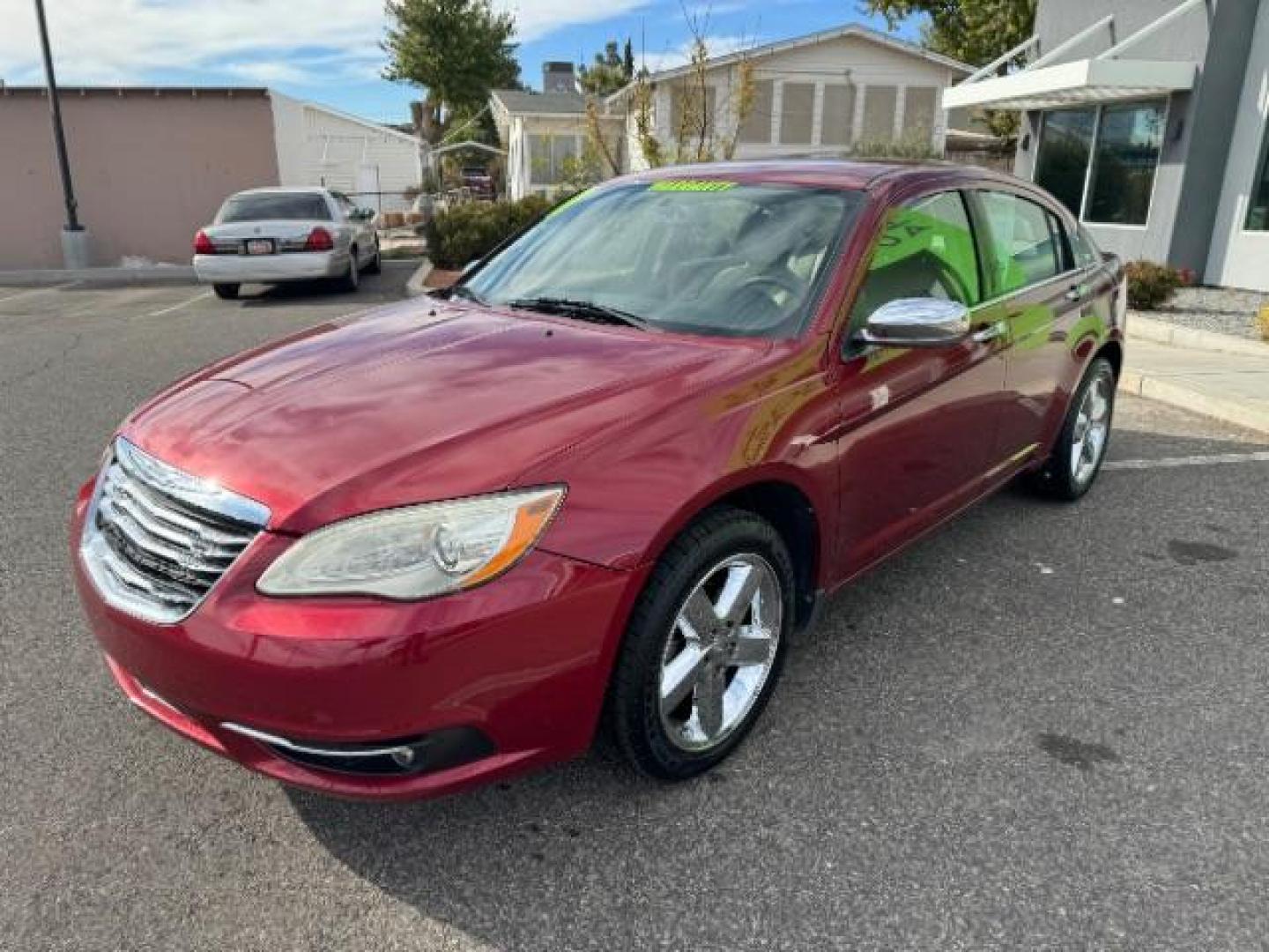 2011 Deep Cherry Red Crystal Pearl /Black Leather Interior Chrysler 200 Limited (1C3BC2FG2BN) with an 3.6L V6 DOHC 24V FFV engine, 6-Speed Automatic transmission, located at 940 North Main Street, Cedar City, UT, 84720, (435) 628-0023, 37.692936, -113.061897 - Photo#3