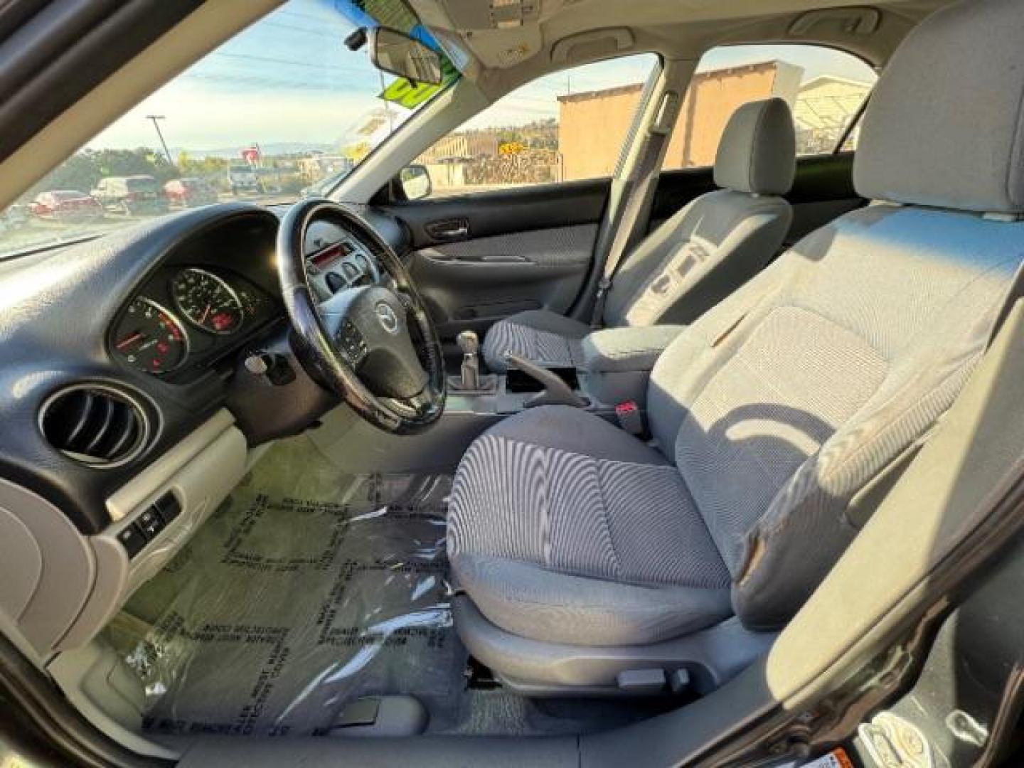 2005 Steel Gray Metallic /Two-Tone Gray Leather Seats Mazda Mazda6 s Sport Model (1YVHP80D155) with an 3.0L V6 DOHC 24V engine, 5-Speed Manual transmission, located at 940 North Main Street, Cedar City, UT, 84720, (435) 628-0023, 37.692936, -113.061897 - Photo#18