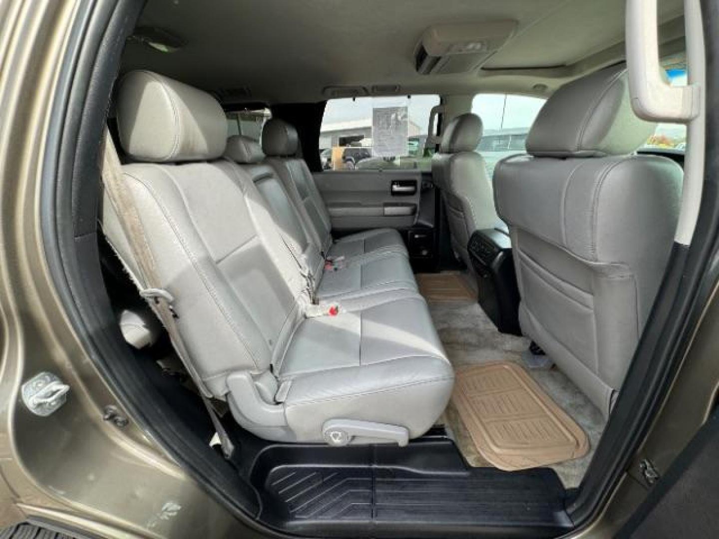 2011 Pyrite Mica /Sand Beige Leather Interior Toyota Sequoia Limited 2WD (5TDKY5G13BS) with an 5.7L V8 DOHC 32V engine, 6-Speed Automatic transmission, located at 1865 East Red Hills Pkwy, St. George, 84770, (435) 628-0023, 37.120850, -113.543640 - Photo#37