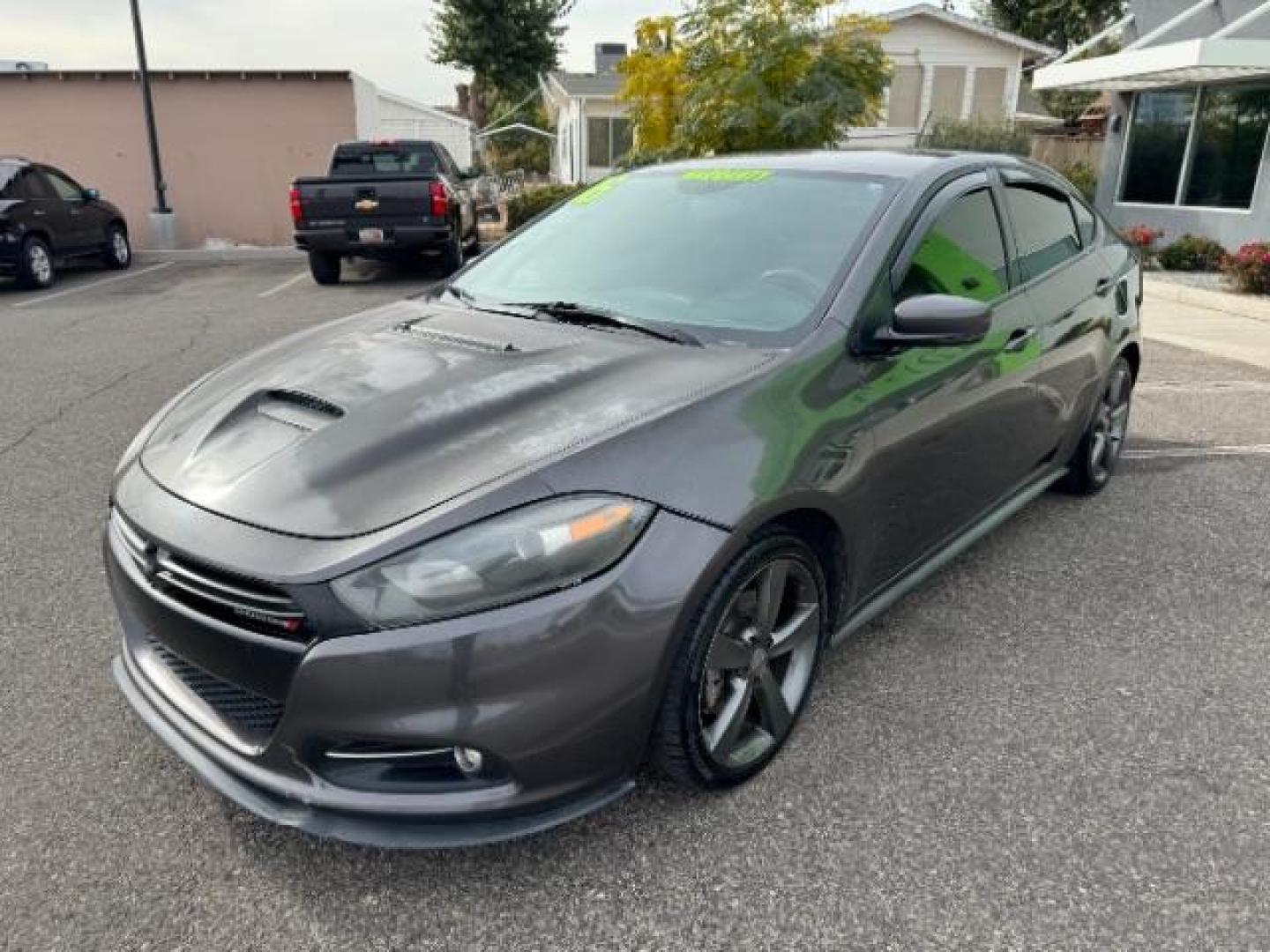 2016 Dark Grey /Black, leather Dodge Dart GT (1C3CDFEB6GD) with an 2.4L L4 DOHC 16V engine, 6-Speed Automatic transmission, located at 1865 East Red Hills Pkwy, St. George, 84770, (435) 628-0023, 37.120850, -113.543640 - Photo#3