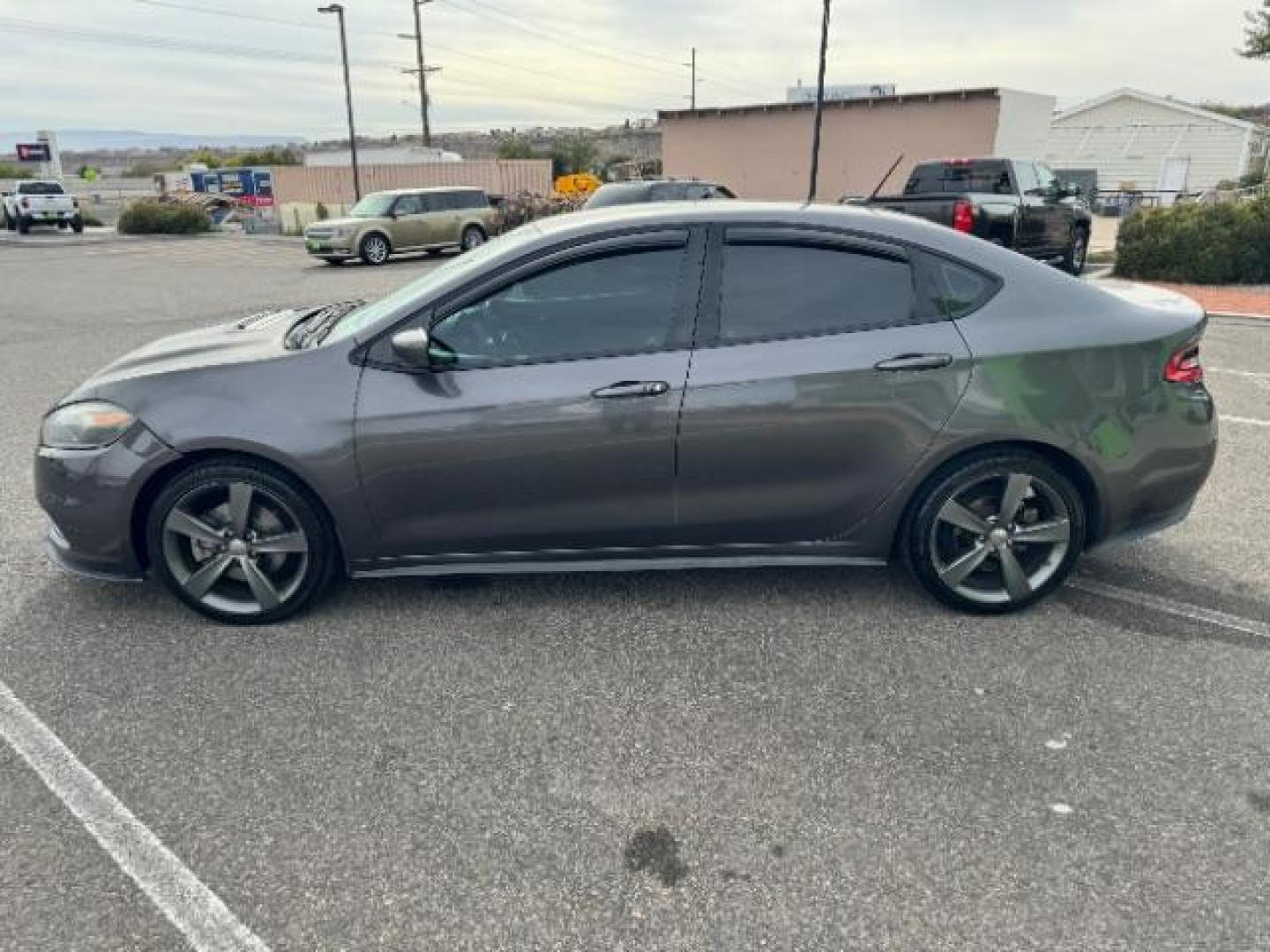 2016 Dark Grey /Black, leather Dodge Dart GT (1C3CDFEB6GD) with an 2.4L L4 DOHC 16V engine, 6-Speed Automatic transmission, located at 1865 East Red Hills Pkwy, St. George, 84770, (435) 628-0023, 37.120850, -113.543640 - Photo#5