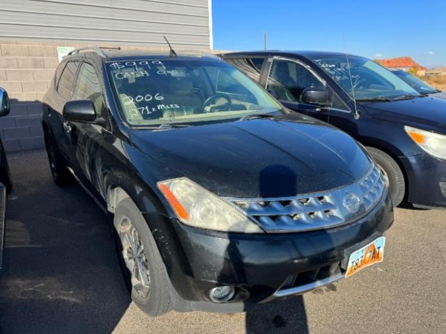 2006 Black Nissan Murano SE AWD (JN8AZ08W86W) with an 3.5L V6 DOHC 24V engine, Continuously Variable Transmission transmission, located at 1865 East Red Hills Pkwy, St. George, 84770, (435) 628-0023, 37.120850, -113.543640 - Photo#0