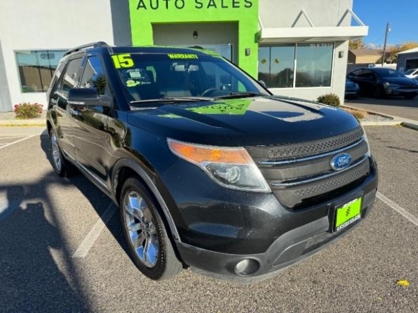 2015 Tuxedo Black Metallic /Charcoal Black, premium cloth Ford Explorer XLT FWD (1FM5K7D8XFG) with an 3.5L V6 DOHC 24V engine, 6-Speed Automatic transmission, located at 1865 East Red Hills Pkwy, St. George, 84770, (435) 628-0023, 37.120850, -113.543640 - Photo#1