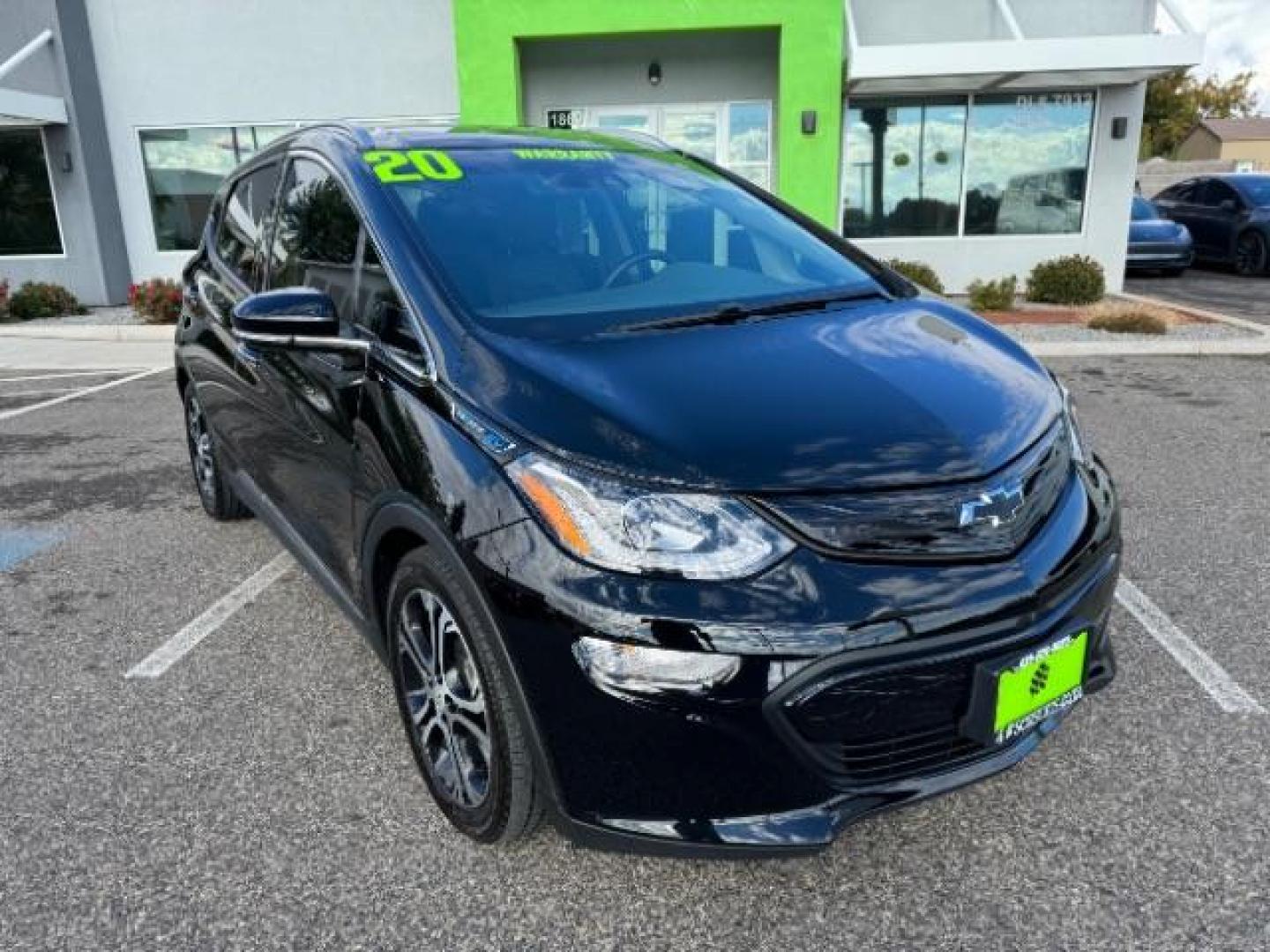 2020 Mosaic Black Metallic /Dark Galvanized Gray, leather Chevrolet Bolt EV Premier (1G1FZ6S06L4) with an ELECTRIC engine, 1-Speed Automatic transmission, located at 1865 East Red Hills Pkwy, St. George, 84770, (435) 628-0023, 37.120850, -113.543640 - Photo#1