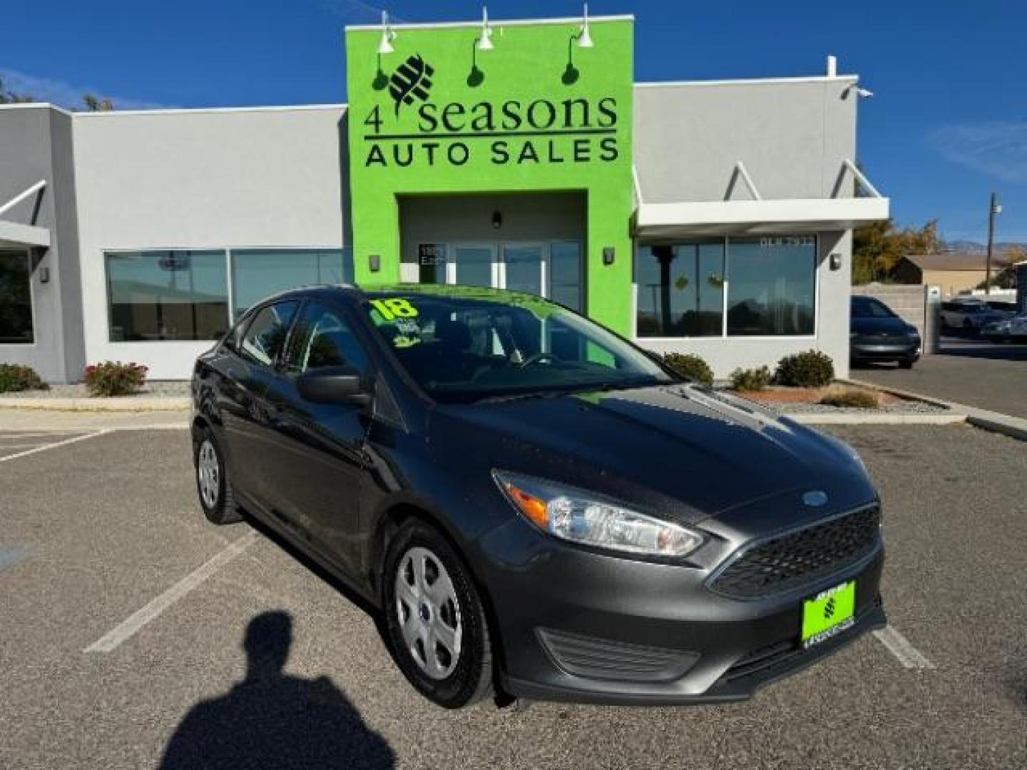 2018 Magnetic Metallic /Charcoal Black Insert w/Warm Steel Surround, cloth Ford Focus S Sedan (1FADP3E24JL) with an 2.0L L4 DOHC 16V engine, 5-Speed Manual transmission, located at 1865 East Red Hills Pkwy, St. George, 84770, (435) 628-0023, 37.120850, -113.543640 - We specialize in helping ALL people get the best financing available. No matter your credit score, good, bad or none we can get you an amazing rate. Had a bankruptcy, divorce, or repossessions? We give you the green light to get your credit back on the road. Low down and affordable payments that fit - Photo#0