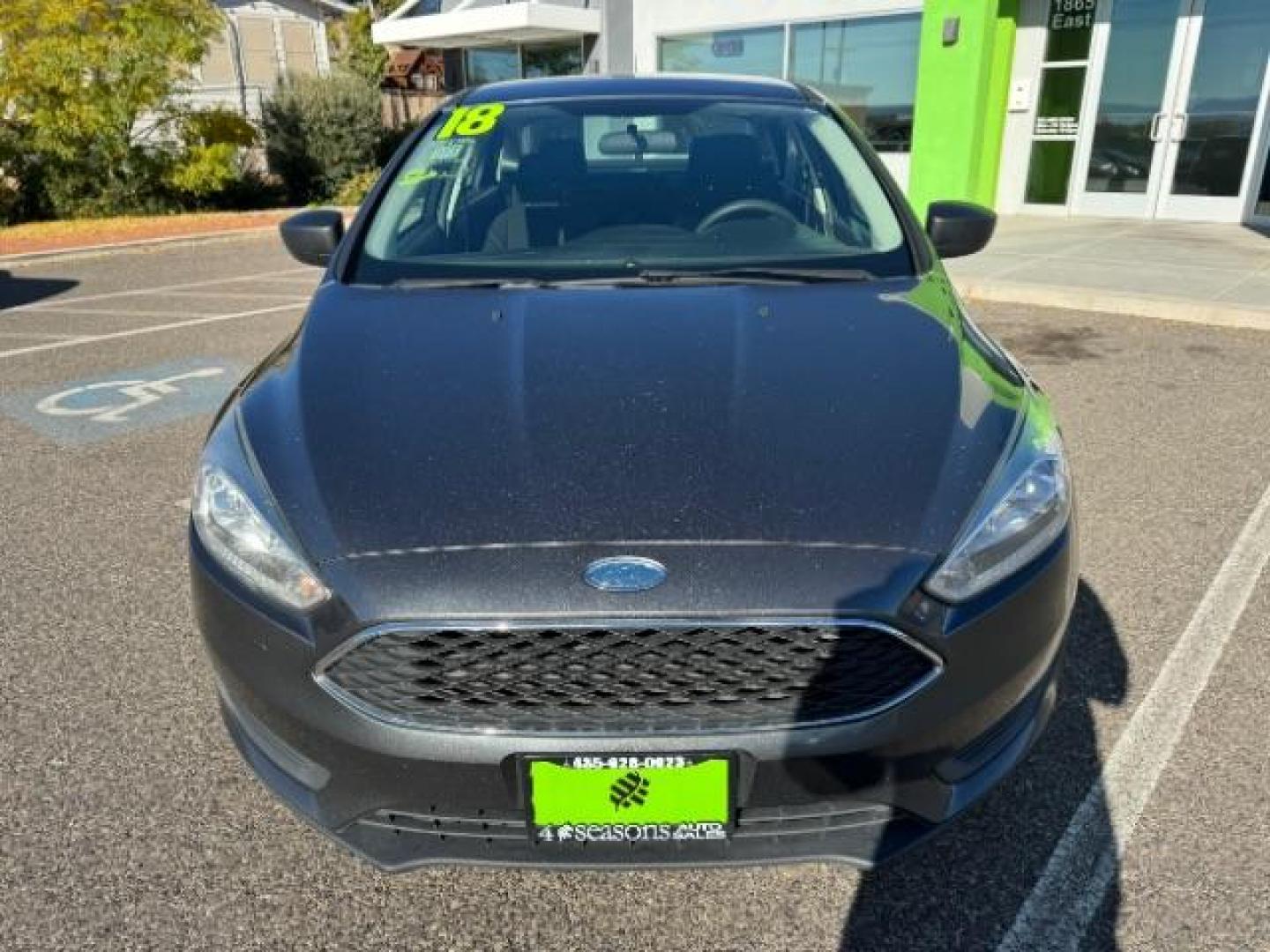 2018 Magnetic Metallic /Charcoal Black Insert w/Warm Steel Surround, cloth Ford Focus S Sedan (1FADP3E24JL) with an 2.0L L4 DOHC 16V engine, 5-Speed Manual transmission, located at 1865 East Red Hills Pkwy, St. George, 84770, (435) 628-0023, 37.120850, -113.543640 - Photo#2