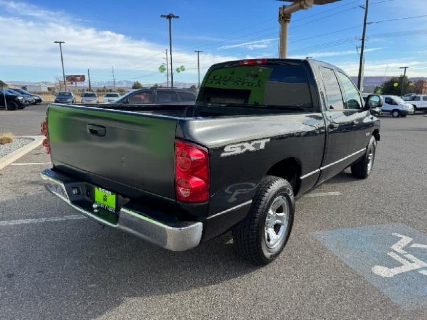 2008 Mineral Gray Metallic /Medium Slate Gray Cloth Interior Dodge Ram 1500 ST Quad Cab 2WD (1D7HA18K18J) with an 3.7L V6 SOHC 12V engine, 5-Speed Automatic transmission, located at 940 North Main Street, Cedar City, UT, 84720, (435) 628-0023, 37.692936, -113.061897 - Photo#9