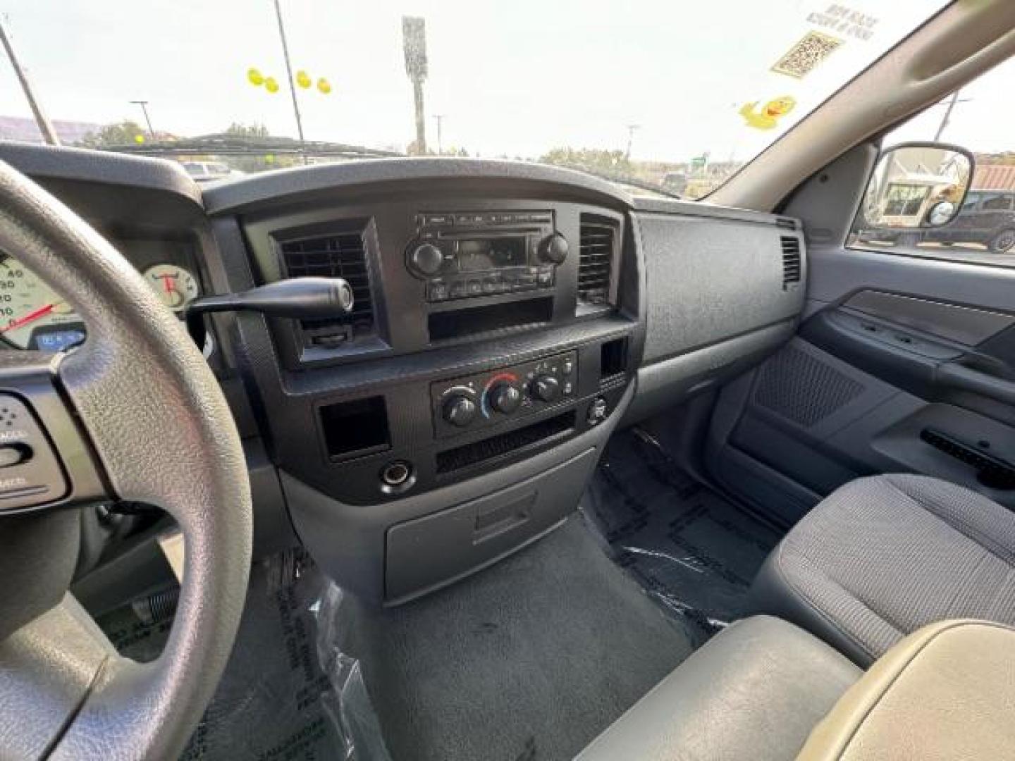 2008 Mineral Gray Metallic /Medium Slate Gray Cloth Interior Dodge Ram 1500 ST Quad Cab 2WD (1D7HA18K18J) with an 3.7L V6 SOHC 12V engine, 5-Speed Automatic transmission, located at 940 North Main Street, Cedar City, UT, 84720, (435) 628-0023, 37.692936, -113.061897 - Photo#19