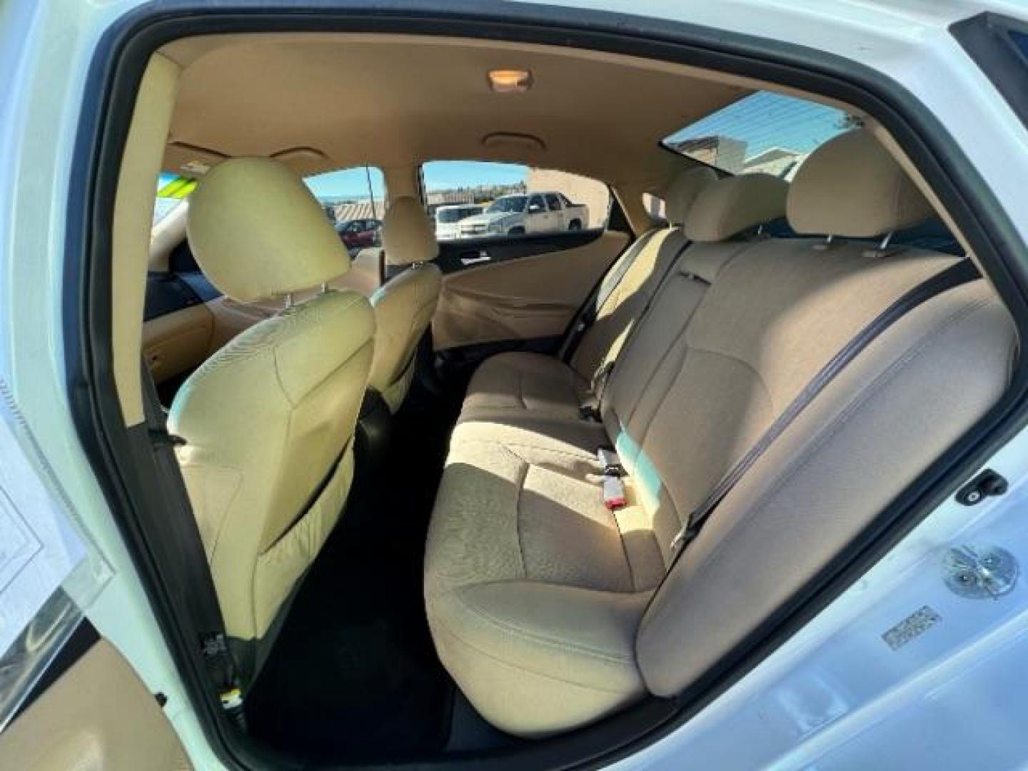 2011 Pearl White /Camel Cloth Interior Hyundai Sonata GLS Auto (5NPEB4AC7BH) with an 2.4L L4 DOHC 16V engine, 6-Speed Automatic transmission, located at 940 North Main Street, Cedar City, UT, 84720, (435) 628-0023, 37.692936, -113.061897 - We specialize in helping ALL people get the best financing available. No matter your credit score, good, bad or none we can get you an amazing rate. Had a bankruptcy, divorce, or repossessions? We give you the green light to get your credit back on the road. Low down and affordable payments that fit - Photo#23