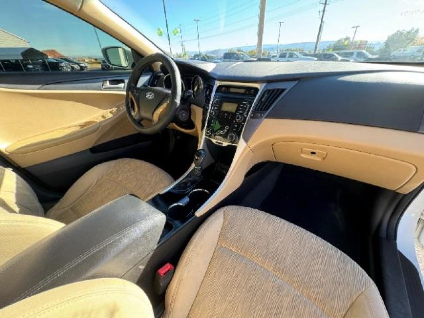 2011 Pearl White /Camel Cloth Interior Hyundai Sonata GLS Auto (5NPEB4AC7BH) with an 2.4L L4 DOHC 16V engine, 6-Speed Automatic transmission, located at 940 North Main Street, Cedar City, UT, 84720, (435) 628-0023, 37.692936, -113.061897 - Photo#29