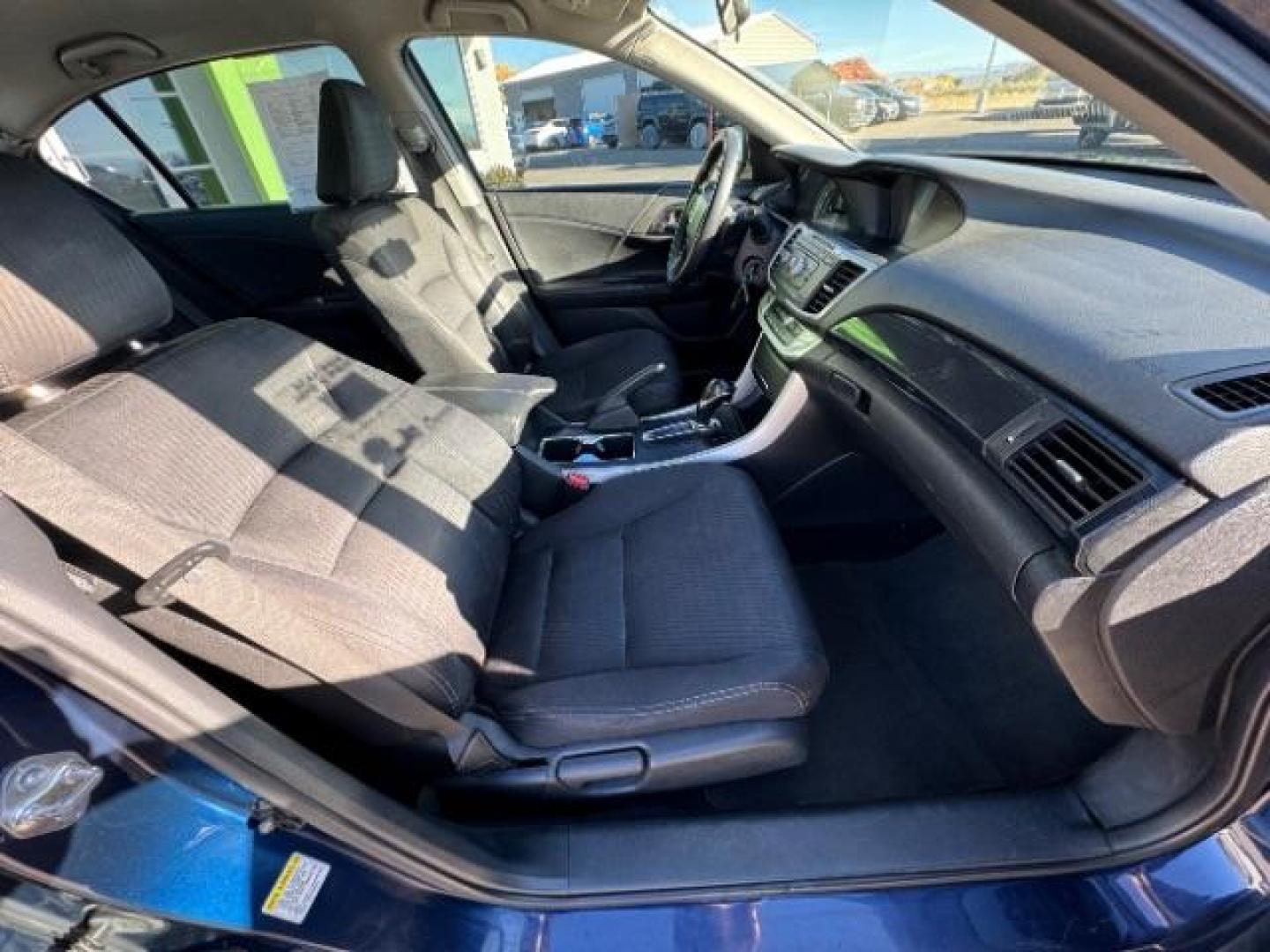 2015 Obsidian Blue Pearl /Black, cloth Honda Accord Sport Sedan CVT (1HGCR2F51FA) with an 2.4L L4 DOHC 16V engine, Continuously Variable Transmission transmission, located at 1865 East Red Hills Pkwy, St. George, 84770, (435) 628-0023, 37.120850, -113.543640 - Photo#31