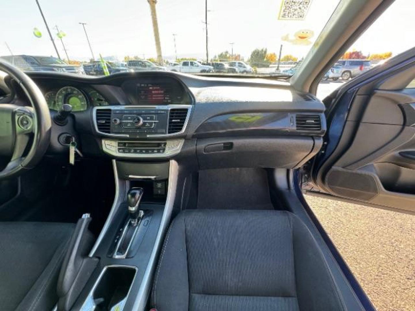 2015 Obsidian Blue Pearl /Black, cloth Honda Accord Sport Sedan CVT (1HGCR2F51FA) with an 2.4L L4 DOHC 16V engine, Continuously Variable Transmission transmission, located at 1865 East Red Hills Pkwy, St. George, 84770, (435) 628-0023, 37.120850, -113.543640 - Photo#33