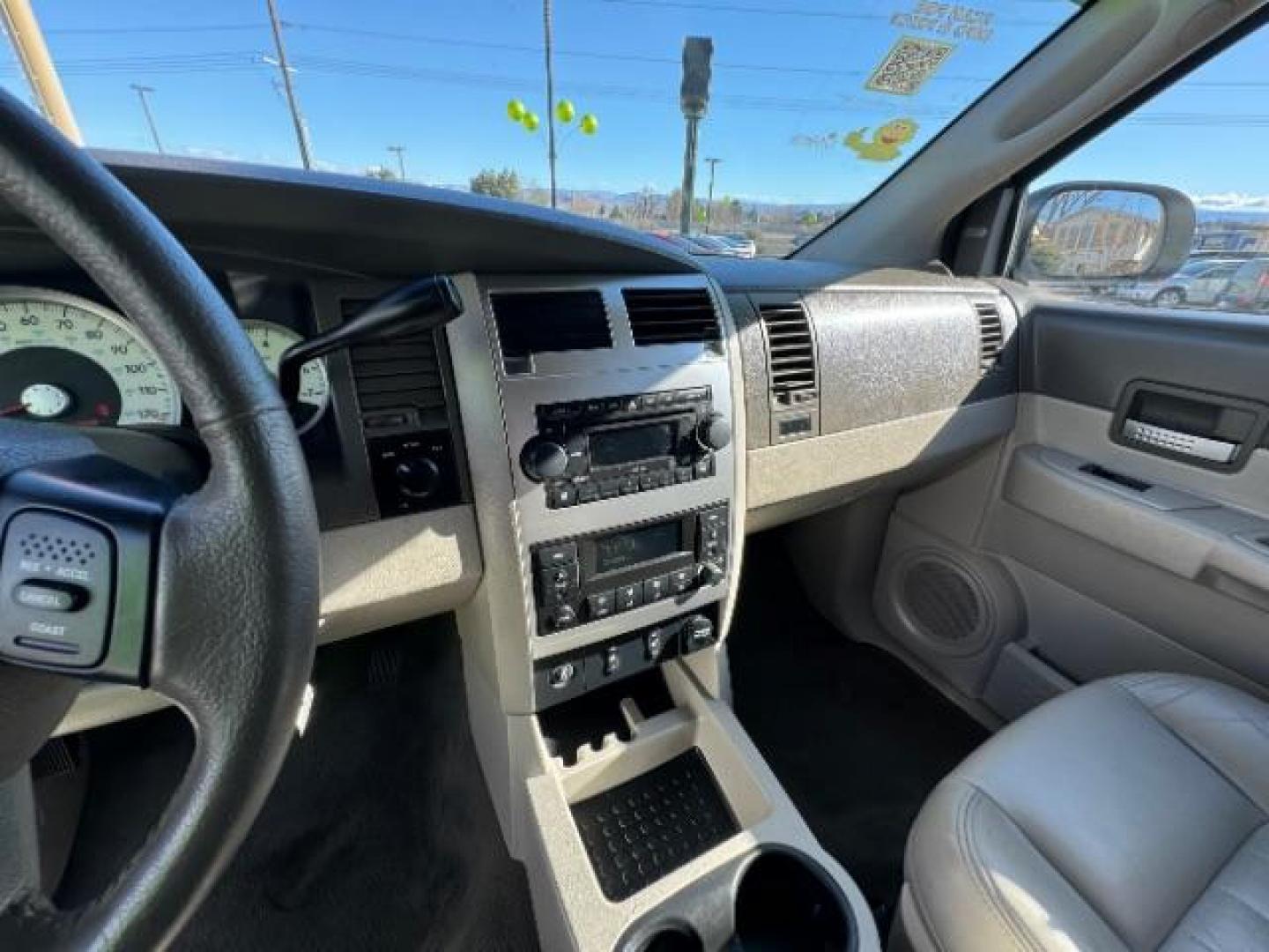 2004 Bright White /Medium Slate Gray Leather Interior Dodge Durango Limited 4WD (1D8HB58D24F) with an 5.7L V8 OHV 16V engine, 5-Speed Automatic transmission, located at 1865 East Red Hills Pkwy, St. George, 84770, (435) 628-0023, 37.120850, -113.543640 - Photo#20