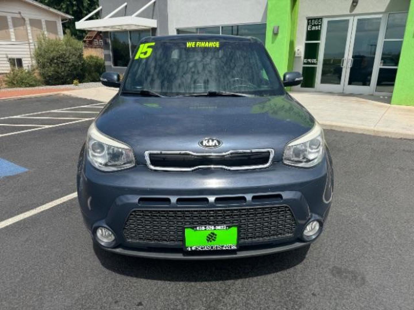 2015 Fathom Blue Kia Soul WAGON 4-DR (KNDJX3A58F7) with an 2.0L L4 DOHC 16V engine, 6-Speed Automatic transmission, located at 1865 East Red Hills Pkwy, St. George, 84770, (435) 628-0023, 37.120850, -113.543640 - Photo#1