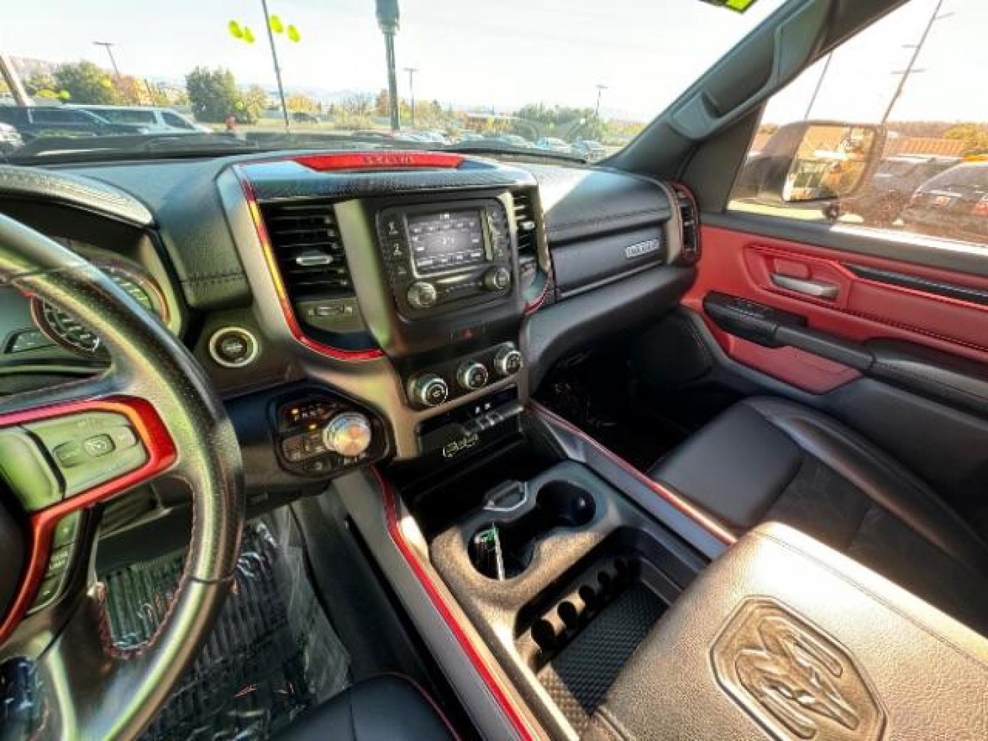 2019 White /Black RAM 1500 Rebel Quad Cab 4WD (1C6RRFEG5KN) with an 3.6L V6 DOHC 24V engine, 8-Speed Automatic transmission, located at 1865 East Red Hills Pkwy, St. George, 84770, (435) 628-0023, 37.120850, -113.543640 - Photo#18