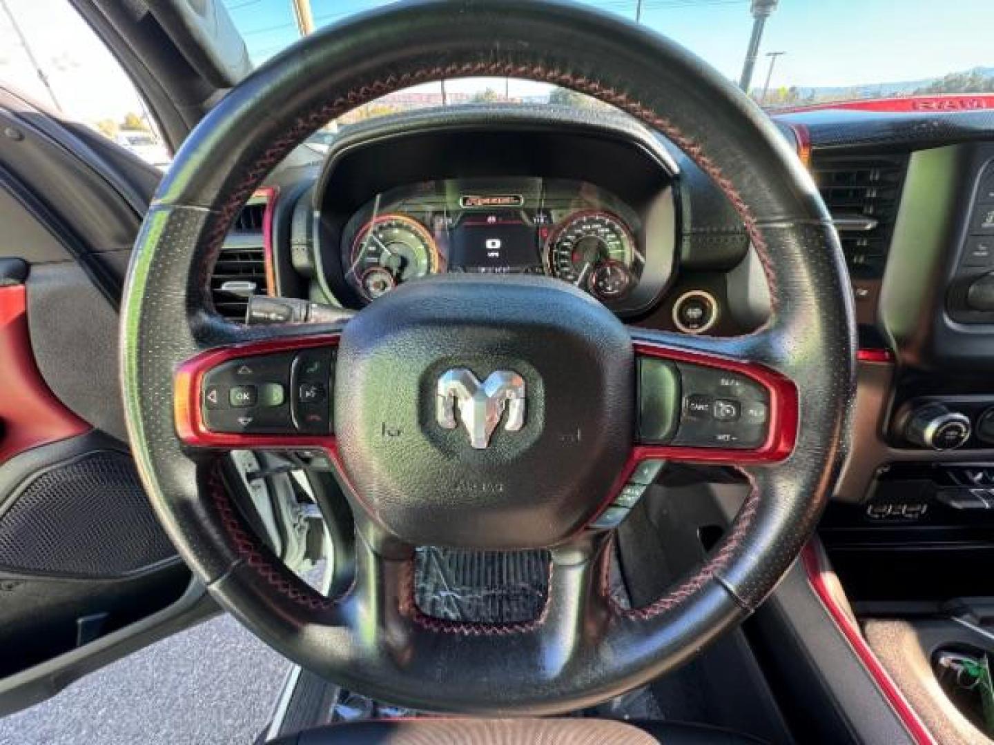 2019 White /Black RAM 1500 Rebel Quad Cab 4WD (1C6RRFEG5KN) with an 3.6L V6 DOHC 24V engine, 8-Speed Automatic transmission, located at 1865 East Red Hills Pkwy, St. George, 84770, (435) 628-0023, 37.120850, -113.543640 - Photo#19