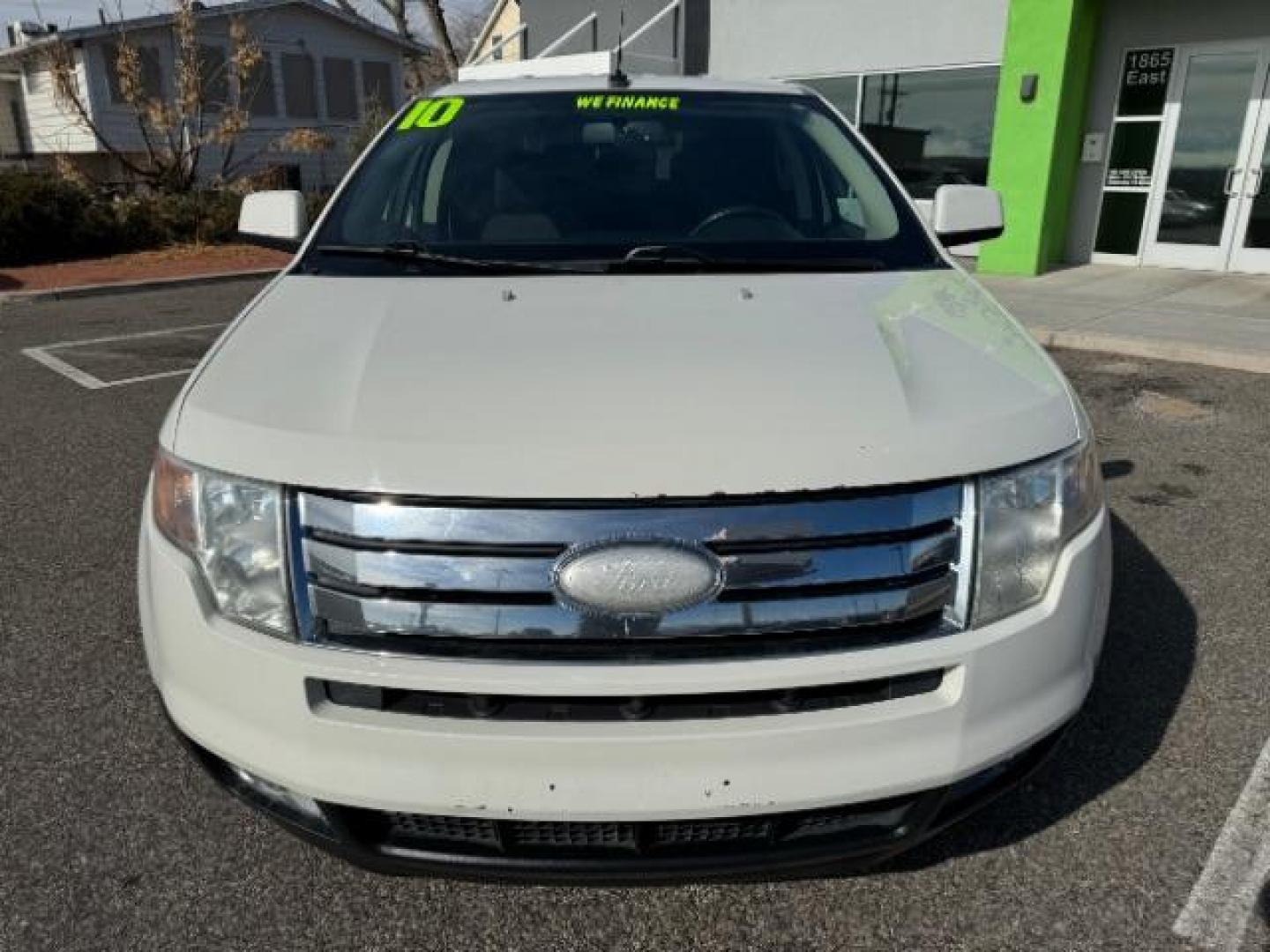 2010 White Platinum Tricoat Metallic /Charcoal Black Cloth Interior Ford Edge SEL AWD (2FMDK4JC9AB) with an 3.5L V6 DOHC 24V engine, 6-Speed Automatic transmission, located at 1865 East Red Hills Pkwy, St. George, 84770, (435) 628-0023, 37.120850, -113.543640 - Photo#2