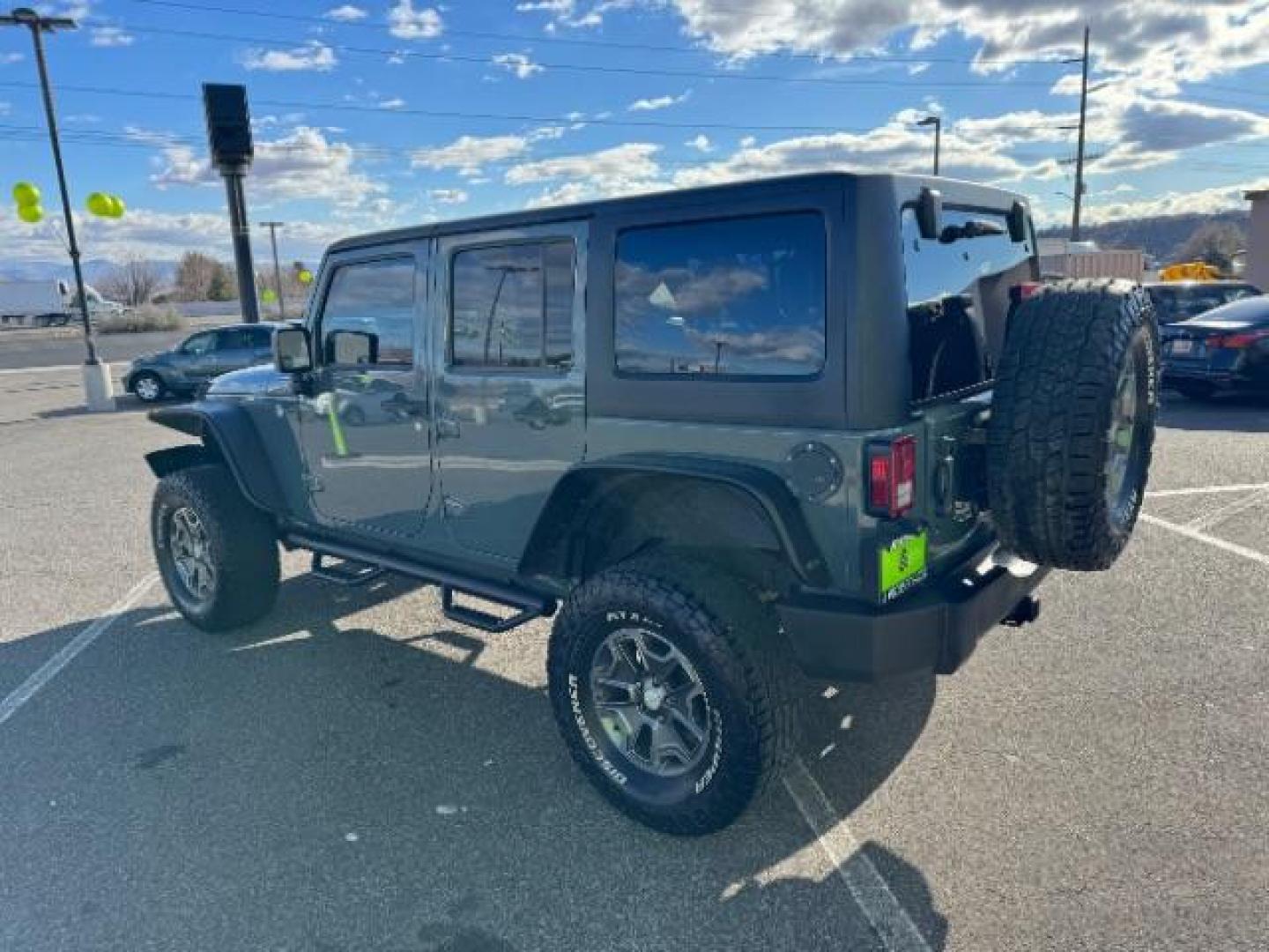 2014 Gray /Black Jeep Wrangler Unlimited Rubicon 4WD (1C4BJWFG6EL) with an 3.6L V6 DOHC 24V FFV engine, 5-Speed Automatic transmission, located at 940 North Main Street, Cedar City, UT, 84720, (435) 628-0023, 37.692936, -113.061897 - Photo#6