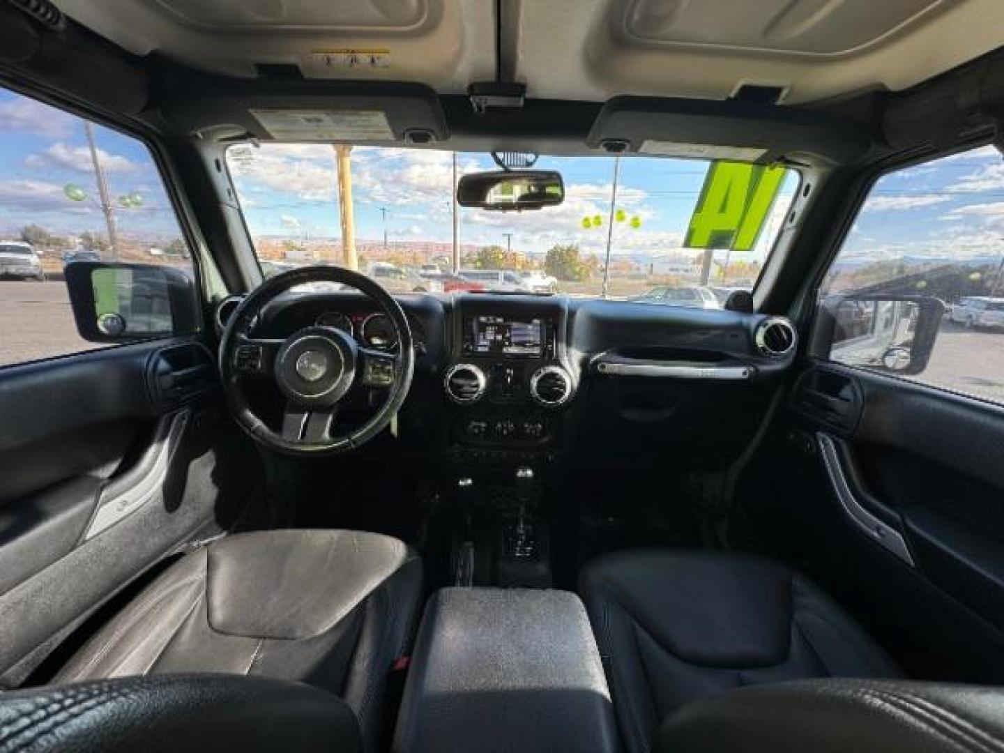 2014 Gray /Black Jeep Wrangler Unlimited Rubicon 4WD (1C4BJWFG6EL) with an 3.6L V6 DOHC 24V FFV engine, 5-Speed Automatic transmission, located at 940 North Main Street, Cedar City, UT, 84720, (435) 628-0023, 37.692936, -113.061897 - Photo#24