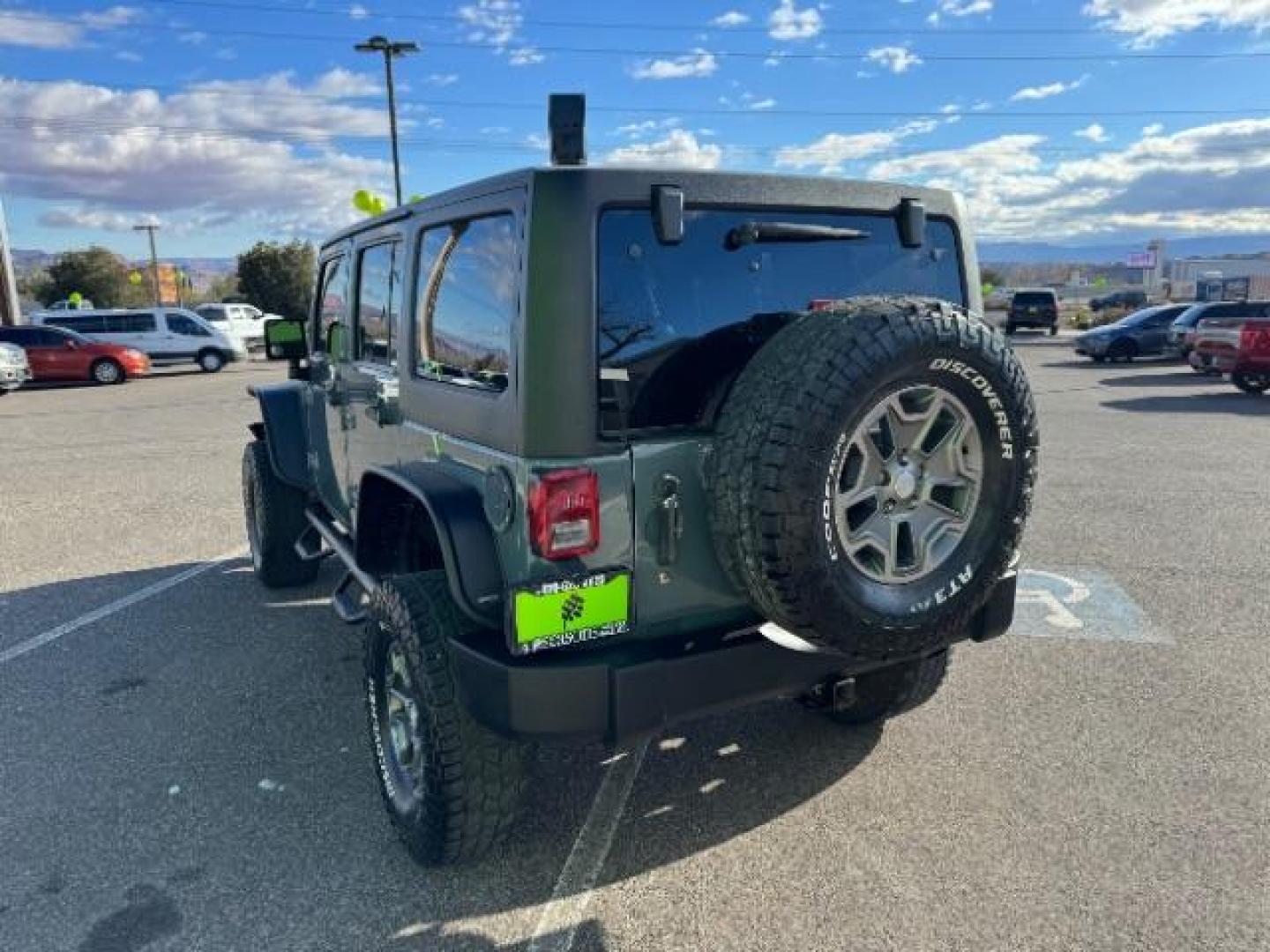 2014 Gray /Black Jeep Wrangler Unlimited Rubicon 4WD (1C4BJWFG6EL) with an 3.6L V6 DOHC 24V FFV engine, 5-Speed Automatic transmission, located at 940 North Main Street, Cedar City, UT, 84720, (435) 628-0023, 37.692936, -113.061897 - Photo#7