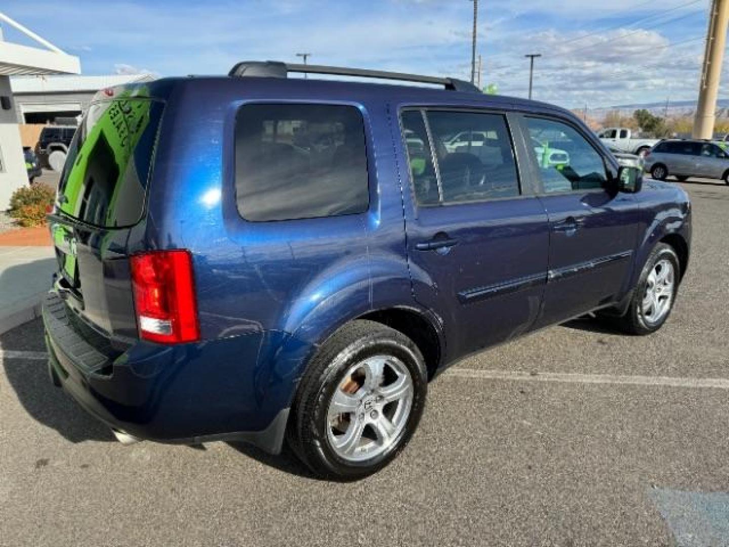 2013 Obsidian Blue Pearl /Gray Leather Interior Honda Pilot EX-L 2WD 5-Spd AT (5FNYF3H56DB) with an 3.5L V6 SOHC 24V engine, 5-Speed Automatic transmission, located at 1865 East Red Hills Pkwy, St. George, 84770, (435) 628-0023, 37.120850, -113.543640 - Photo#9