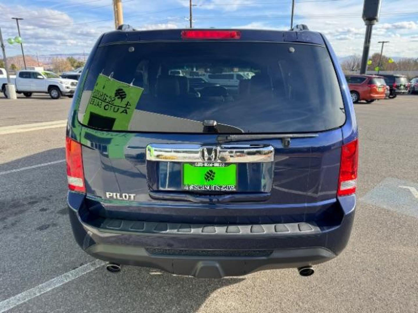 2013 Obsidian Blue Pearl /Gray Leather Interior Honda Pilot EX-L 2WD 5-Spd AT (5FNYF3H56DB) with an 3.5L V6 SOHC 24V engine, 5-Speed Automatic transmission, located at 1865 East Red Hills Pkwy, St. George, 84770, (435) 628-0023, 37.120850, -113.543640 - Photo#7