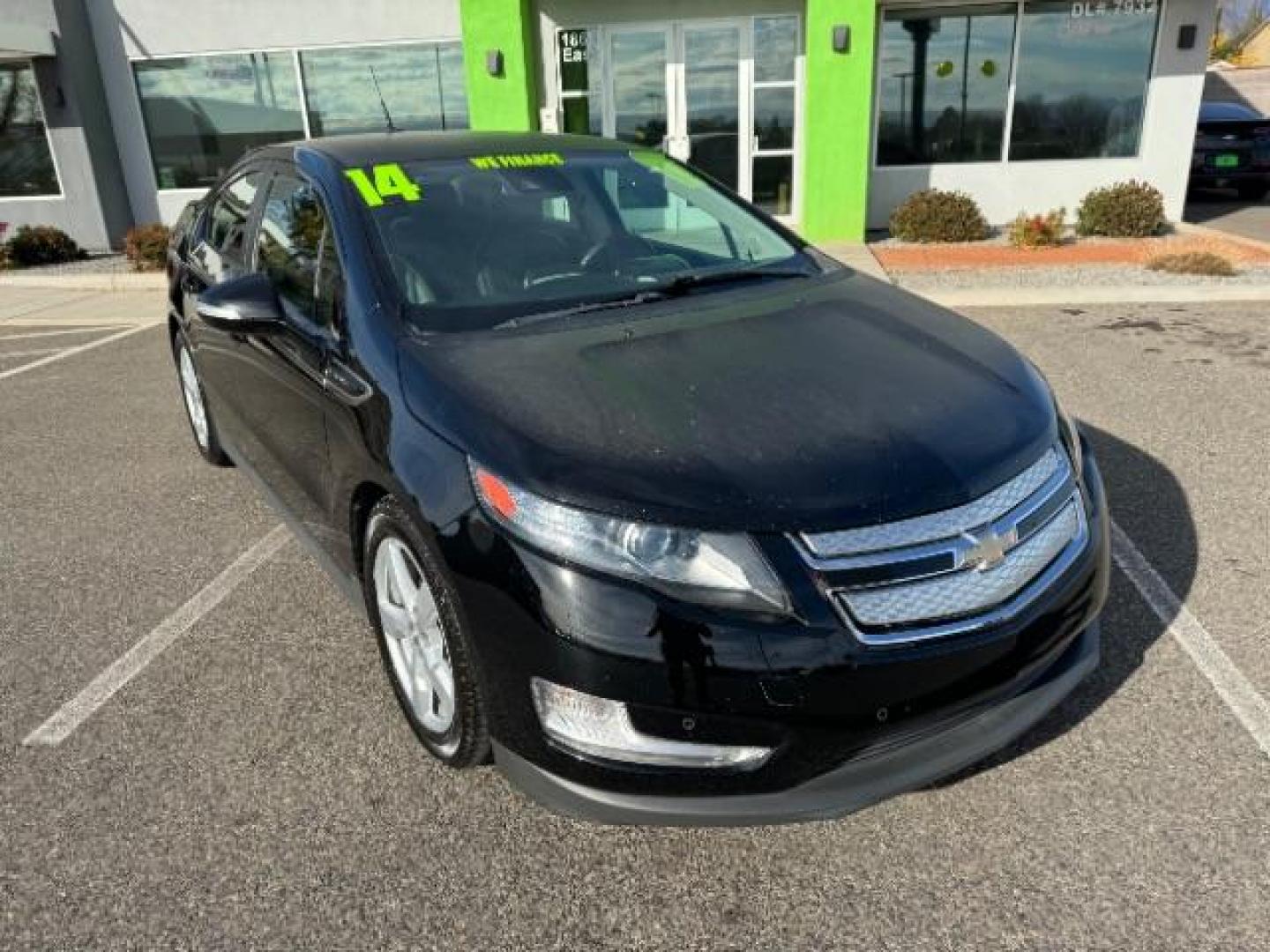 2014 Black /Black Leather Interior Chevrolet Volt Premium (1G1RB6E44EU) with an ELECTRIC engine, Continuously Variable Transmission transmission, located at 940 North Main Street, Cedar City, UT, 84720, (435) 628-0023, 37.692936, -113.061897 - Photo#1