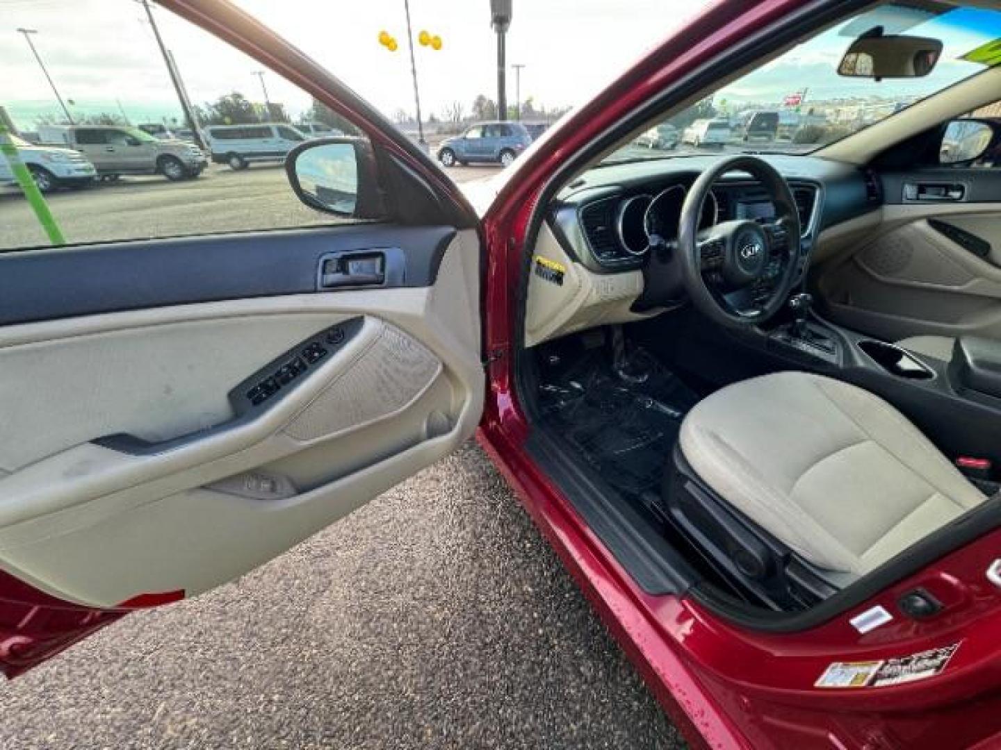 2015 Dark Cherry /Black Kia Optima LX (5XXGM4A78FG) with an 2.4L L4 DOHC 16V engine, 6-Speed Automatic transmission, located at 1865 East Red Hills Pkwy, St. George, 84770, (435) 628-0023, 37.120850, -113.543640 - We specialize in helping ALL people get the best financing available. No matter your credit score, good, bad or none we can get you an amazing rate. Had a bankruptcy, divorce, or repossessions? We give you the green light to get your credit back on the road. Low down and affordable payments that fit - Photo#16