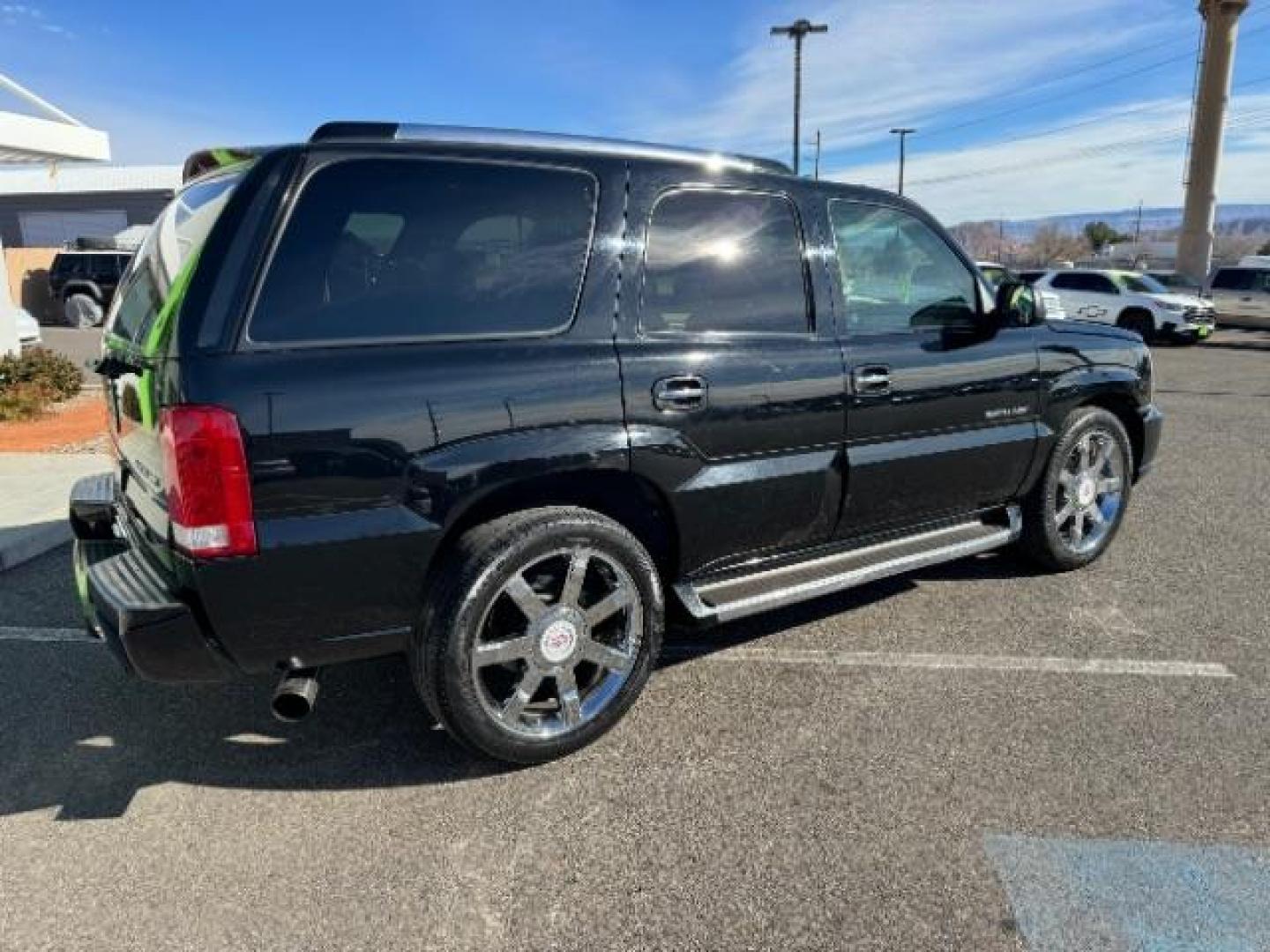 2003 Sable Black /Shale Leather Cadillac Escalade 2WD (1GYEC63T93R) with an 5.3L V8 OHV 16V engine, 4-Speed Automatic transmission, located at 1865 East Red Hills Pkwy, St. George, 84770, (435) 628-0023, 37.120850, -113.543640 - Photo#11