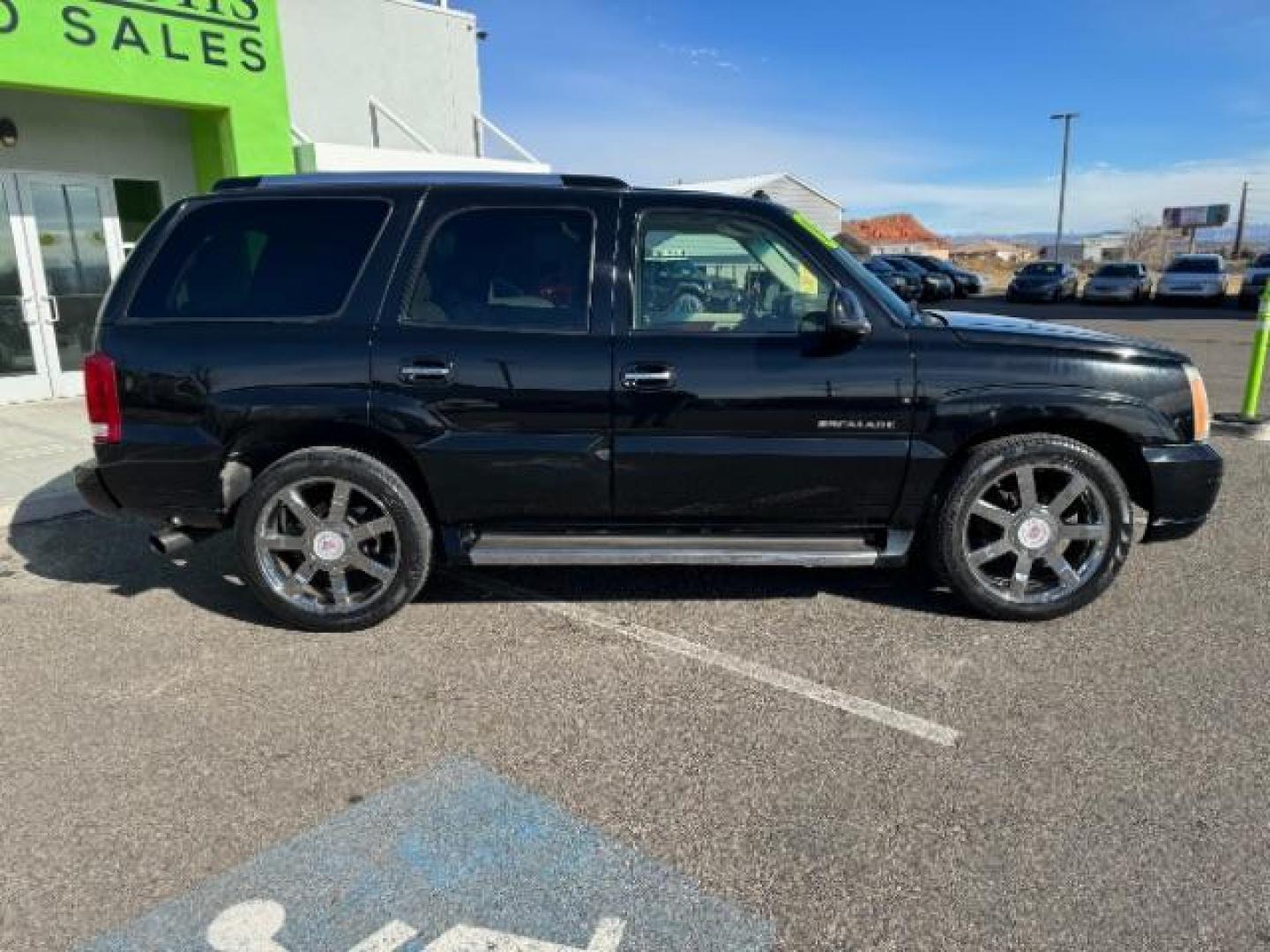 2003 Sable Black /Shale Leather Cadillac Escalade 2WD (1GYEC63T93R) with an 5.3L V8 OHV 16V engine, 4-Speed Automatic transmission, located at 1865 East Red Hills Pkwy, St. George, 84770, (435) 628-0023, 37.120850, -113.543640 - Photo#12