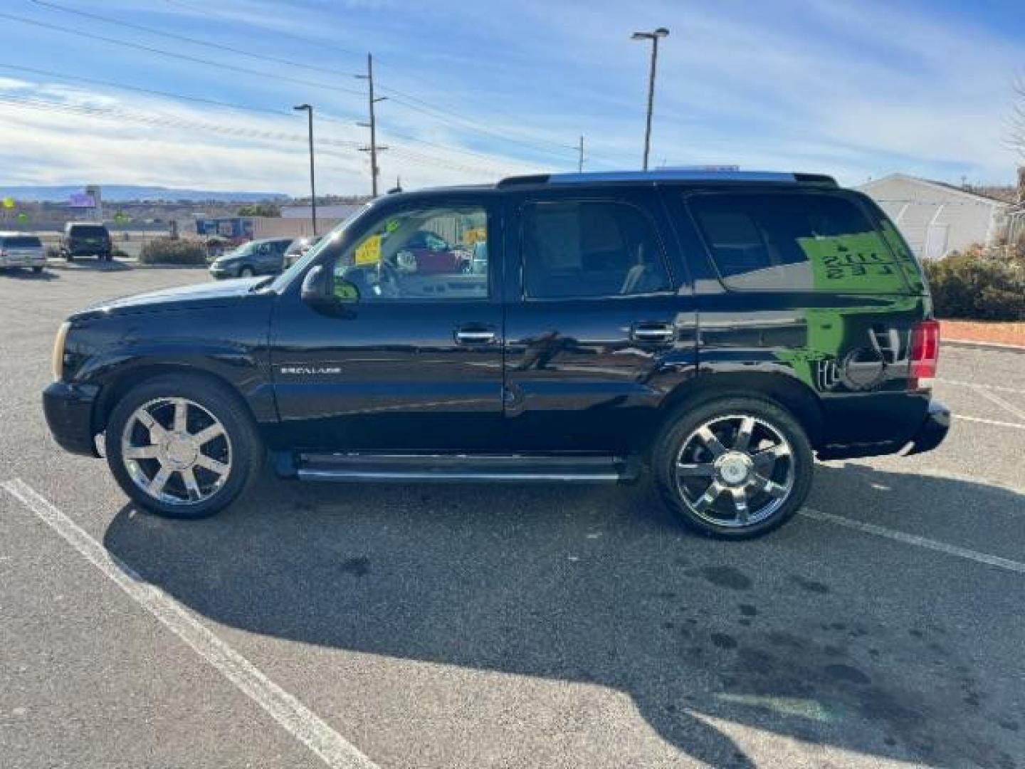 2003 Sable Black /Shale Leather Cadillac Escalade 2WD (1GYEC63T93R) with an 5.3L V8 OHV 16V engine, 4-Speed Automatic transmission, located at 1865 East Red Hills Pkwy, St. George, 84770, (435) 628-0023, 37.120850, -113.543640 - Photo#6