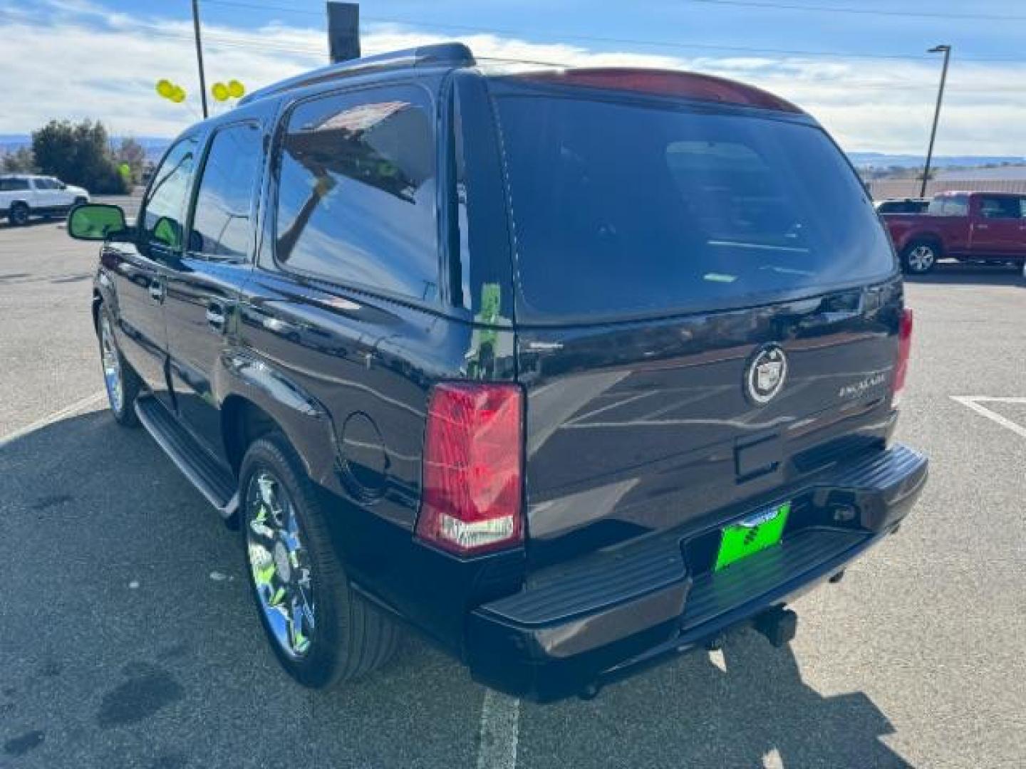 2003 Sable Black /Shale Leather Cadillac Escalade 2WD (1GYEC63T93R) with an 5.3L V8 OHV 16V engine, 4-Speed Automatic transmission, located at 1865 East Red Hills Pkwy, St. George, 84770, (435) 628-0023, 37.120850, -113.543640 - Photo#8