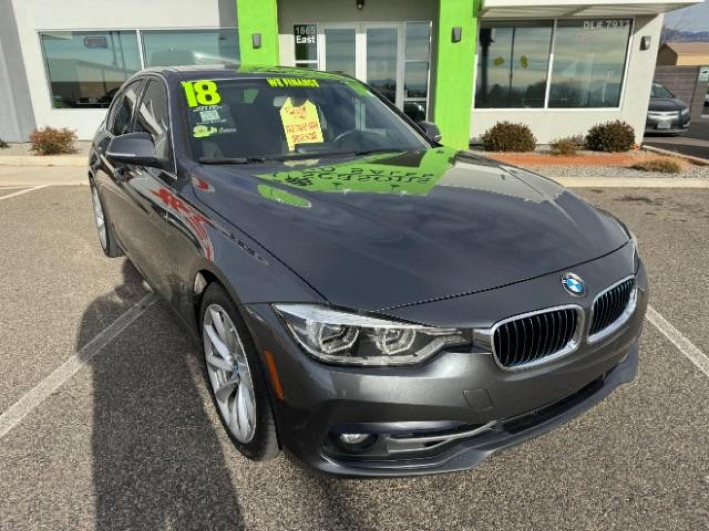 2018 Mineral Grey Metallic /black leather BMW 3-Series 330e iPerformance Sedan (WBA8E1C57JA) with an 2.0L L4 DOHC 16V HYBRID engine, 8-Speed Automatic transmission, located at 1865 East Red Hills Pkwy, St. George, 84770, (435) 628-0023, 37.120850, -113.543640 - Photo#2