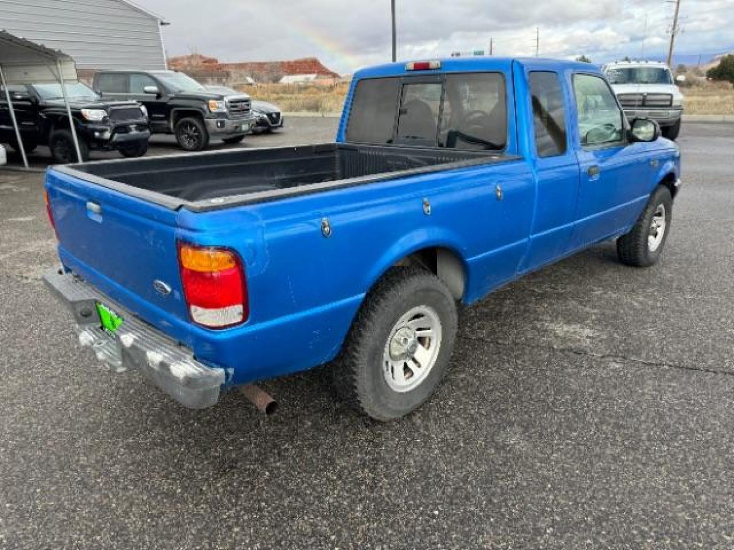 1999 Bright Atlantic Blue Clearcoat Metallic /Medium Graphite Cloth Ford Ranger XL SuperCab 2WD (1FTYR14V0XT) with an 3.0L V6 OHV 12V FFV engine, 4-Speed Automatic transmission, located at 1865 East Red Hills Pkwy, St. George, 84770, (435) 628-0023, 37.120850, -113.543640 - Photo#7