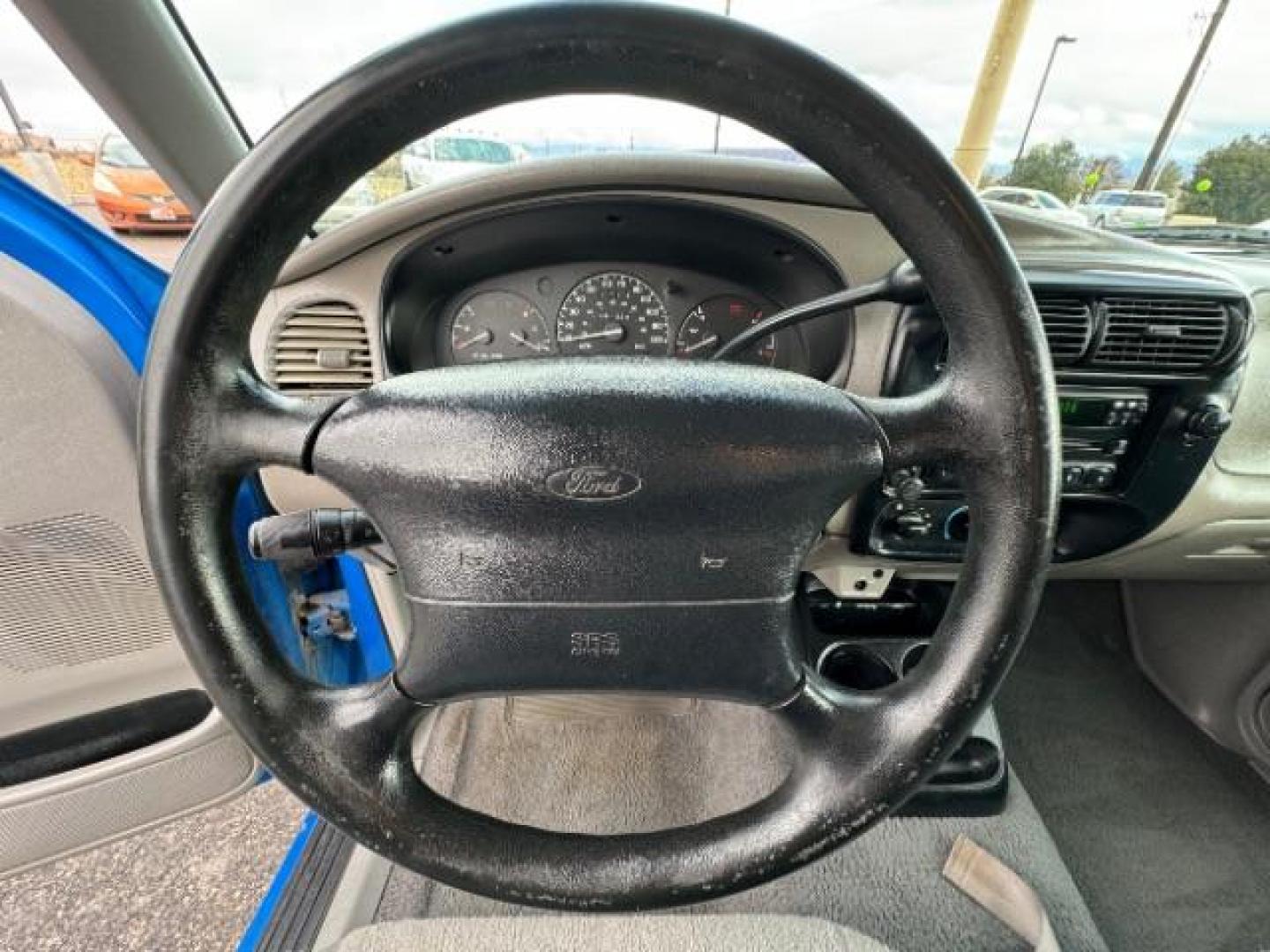 1999 Bright Atlantic Blue Clearcoat Metallic /Medium Graphite Cloth Ford Ranger XL SuperCab 2WD (1FTYR14V0XT) with an 3.0L V6 OHV 12V FFV engine, 4-Speed Automatic transmission, located at 1865 East Red Hills Pkwy, St. George, 84770, (435) 628-0023, 37.120850, -113.543640 - Photo#12