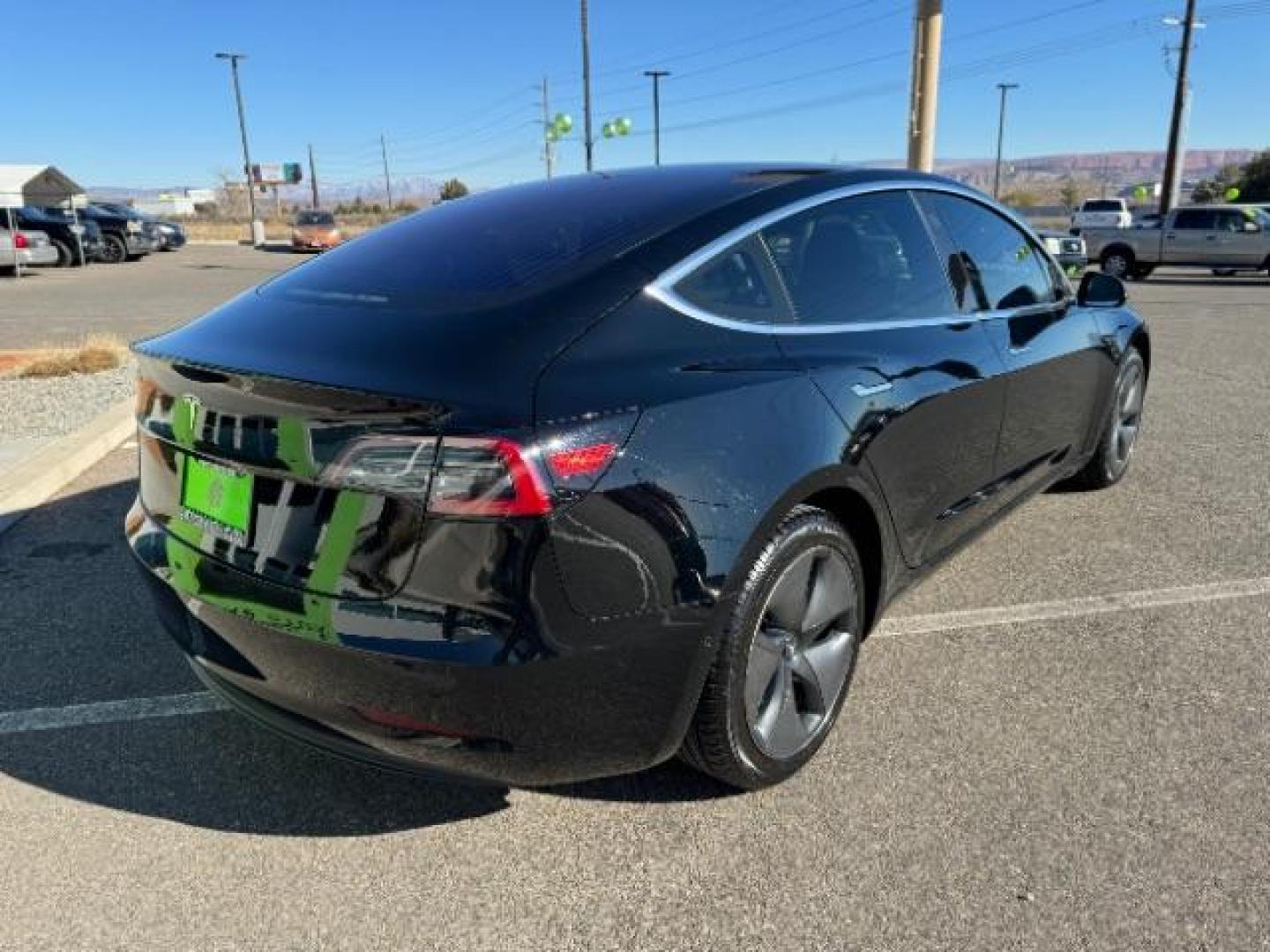 2018 Black Tesla Model 3 Long Range (5YJ3E1EA3JF) with an ELECTRIC engine, 1-Speed Automatic transmission, located at 1865 East Red Hills Pkwy, St. George, 84770, (435) 628-0023, 37.120850, -113.543640 - Photo#12