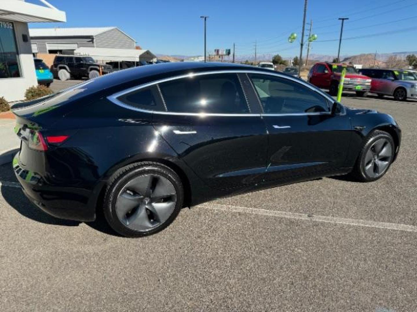 2018 Black Tesla Model 3 Long Range (5YJ3E1EA3JF) with an ELECTRIC engine, 1-Speed Automatic transmission, located at 1865 East Red Hills Pkwy, St. George, 84770, (435) 628-0023, 37.120850, -113.543640 - Photo#13