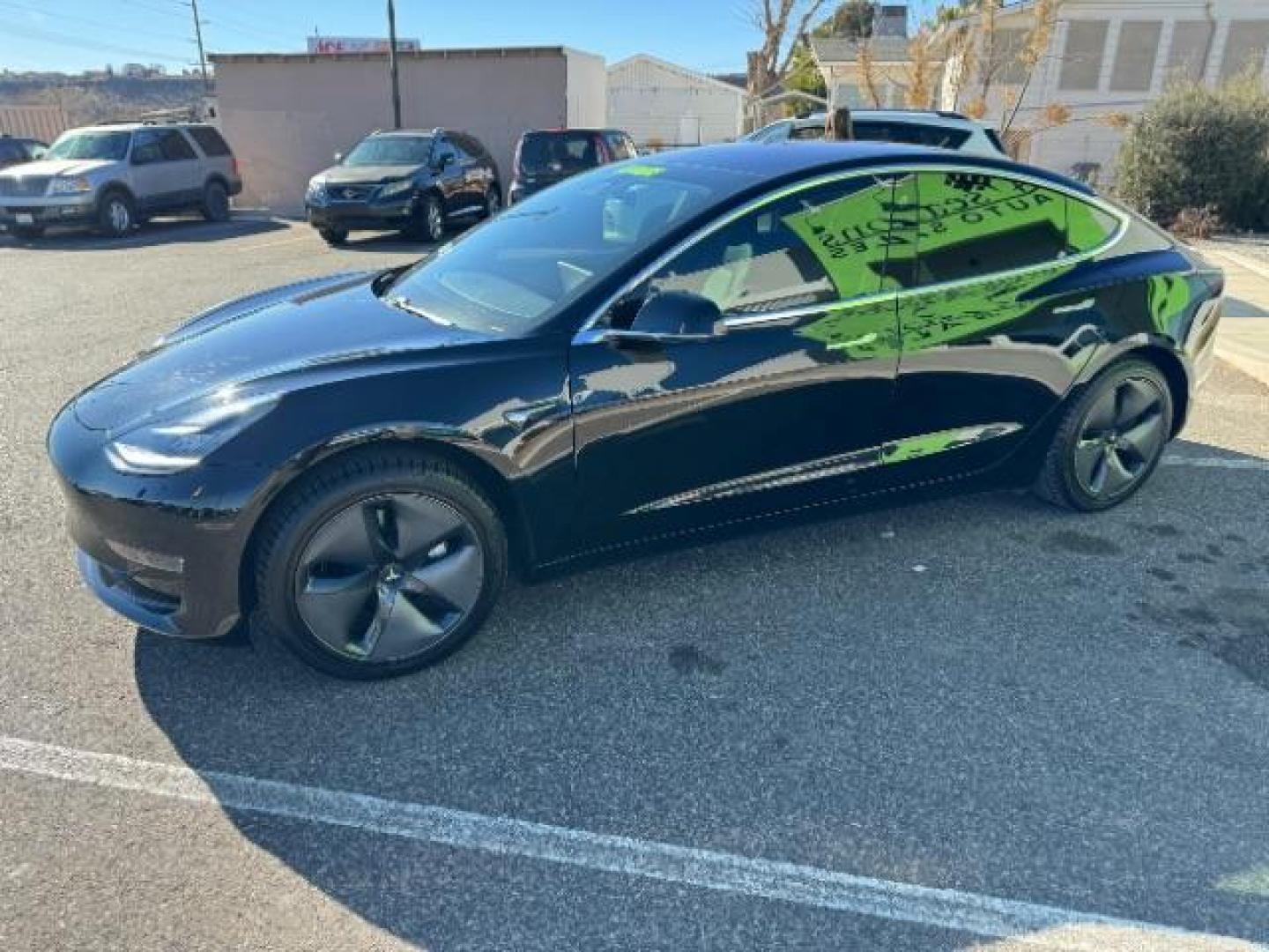 2018 Black Tesla Model 3 Long Range (5YJ3E1EA3JF) with an ELECTRIC engine, 1-Speed Automatic transmission, located at 1865 East Red Hills Pkwy, St. George, 84770, (435) 628-0023, 37.120850, -113.543640 - Photo#7