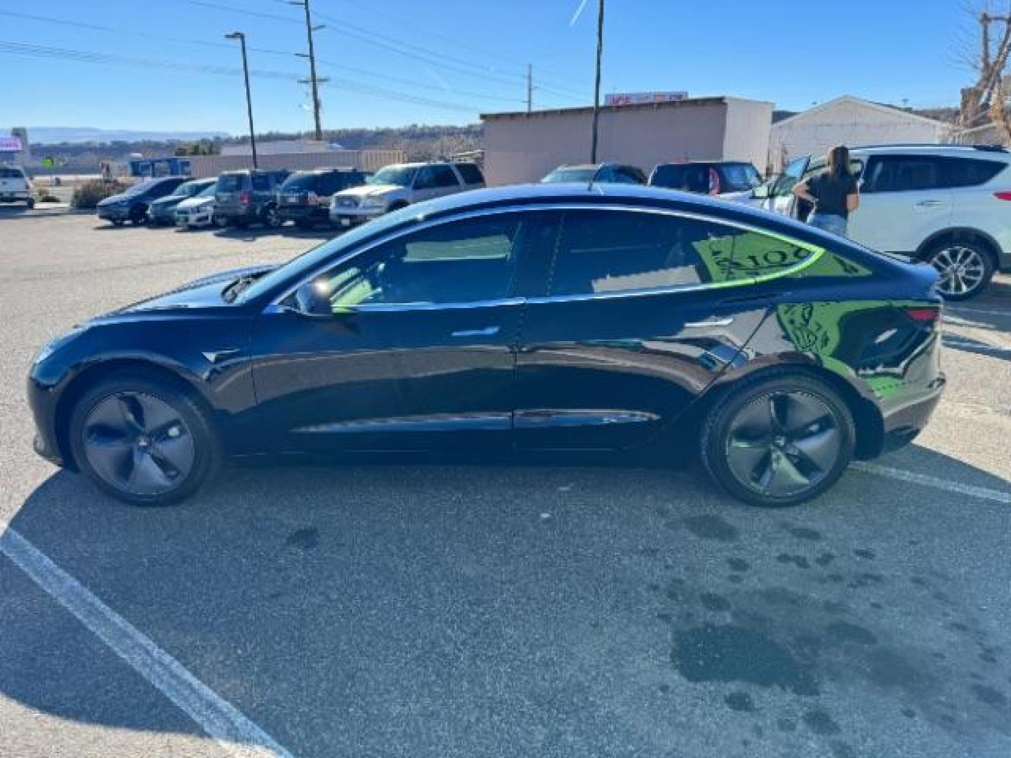 2018 Black Tesla Model 3 Long Range (5YJ3E1EA3JF) with an ELECTRIC engine, 1-Speed Automatic transmission, located at 1865 East Red Hills Pkwy, St. George, 84770, (435) 628-0023, 37.120850, -113.543640 - Photo#8