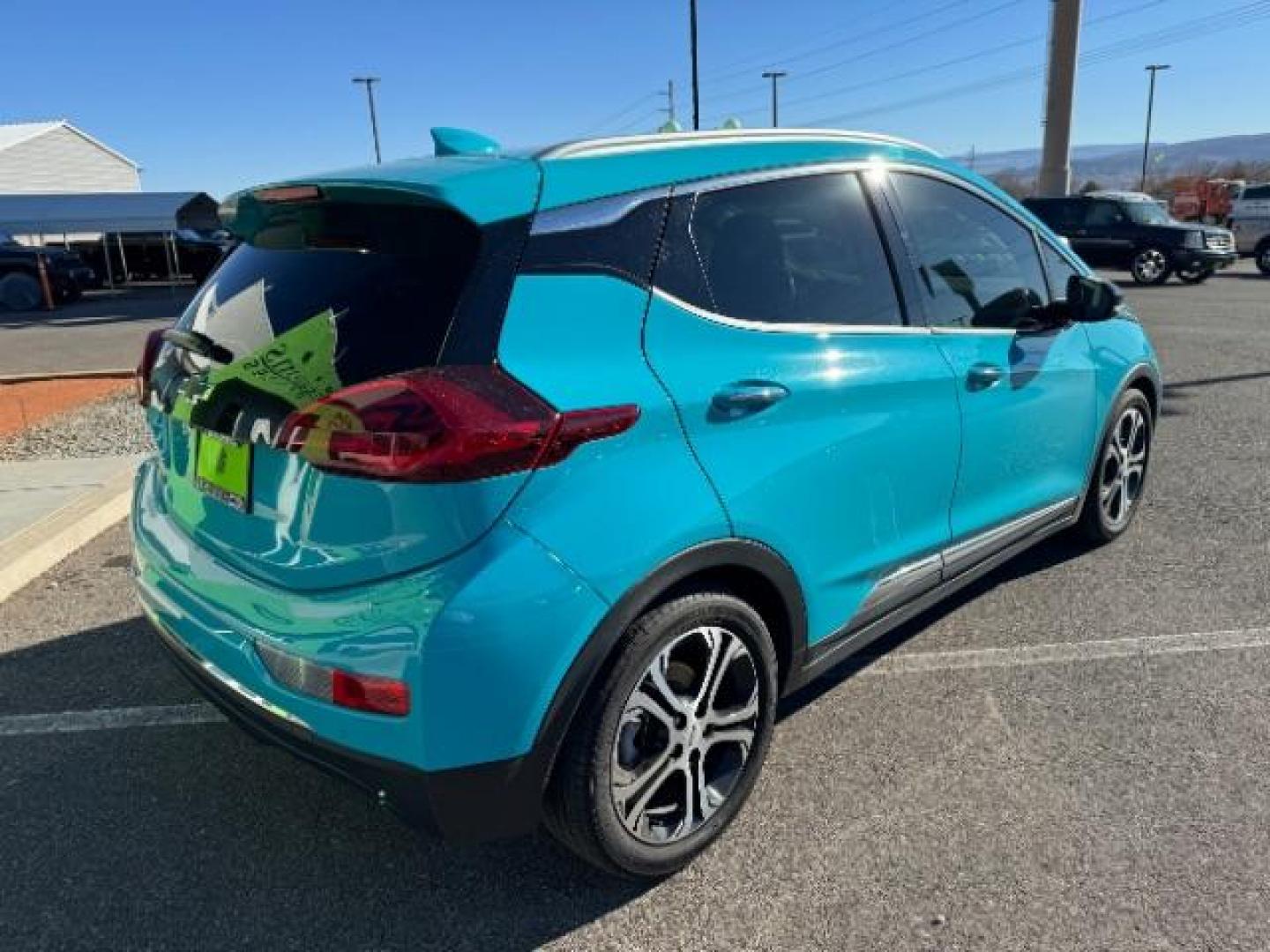 2020 Oasis Blue /Dark Galvanized Gray, leather Chevrolet Bolt EV Premier (1G1FZ6S04L4) with an ELECTRIC engine, 1-Speed Automatic transmission, located at 1865 East Red Hills Pkwy, St. George, 84770, (435) 628-0023, 37.120850, -113.543640 - Photo#10