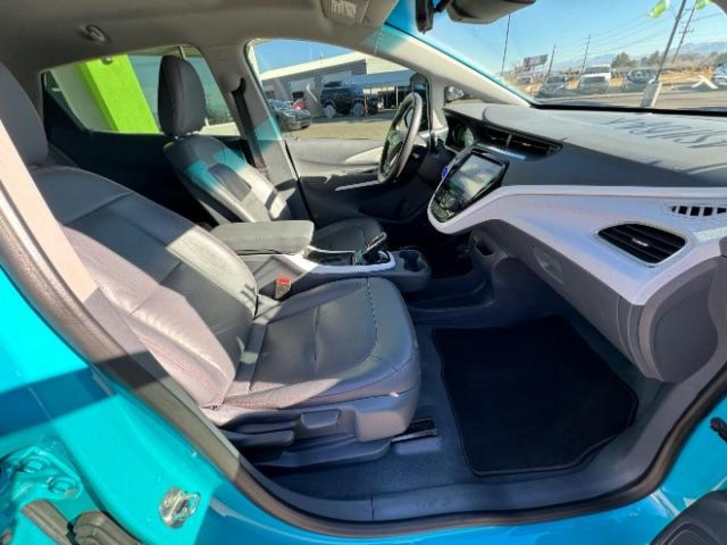 2020 Oasis Blue /Dark Galvanized Gray, leather Chevrolet Bolt EV Premier (1G1FZ6S04L4) with an ELECTRIC engine, 1-Speed Automatic transmission, located at 1865 East Red Hills Pkwy, St. George, 84770, (435) 628-0023, 37.120850, -113.543640 - Photo#34