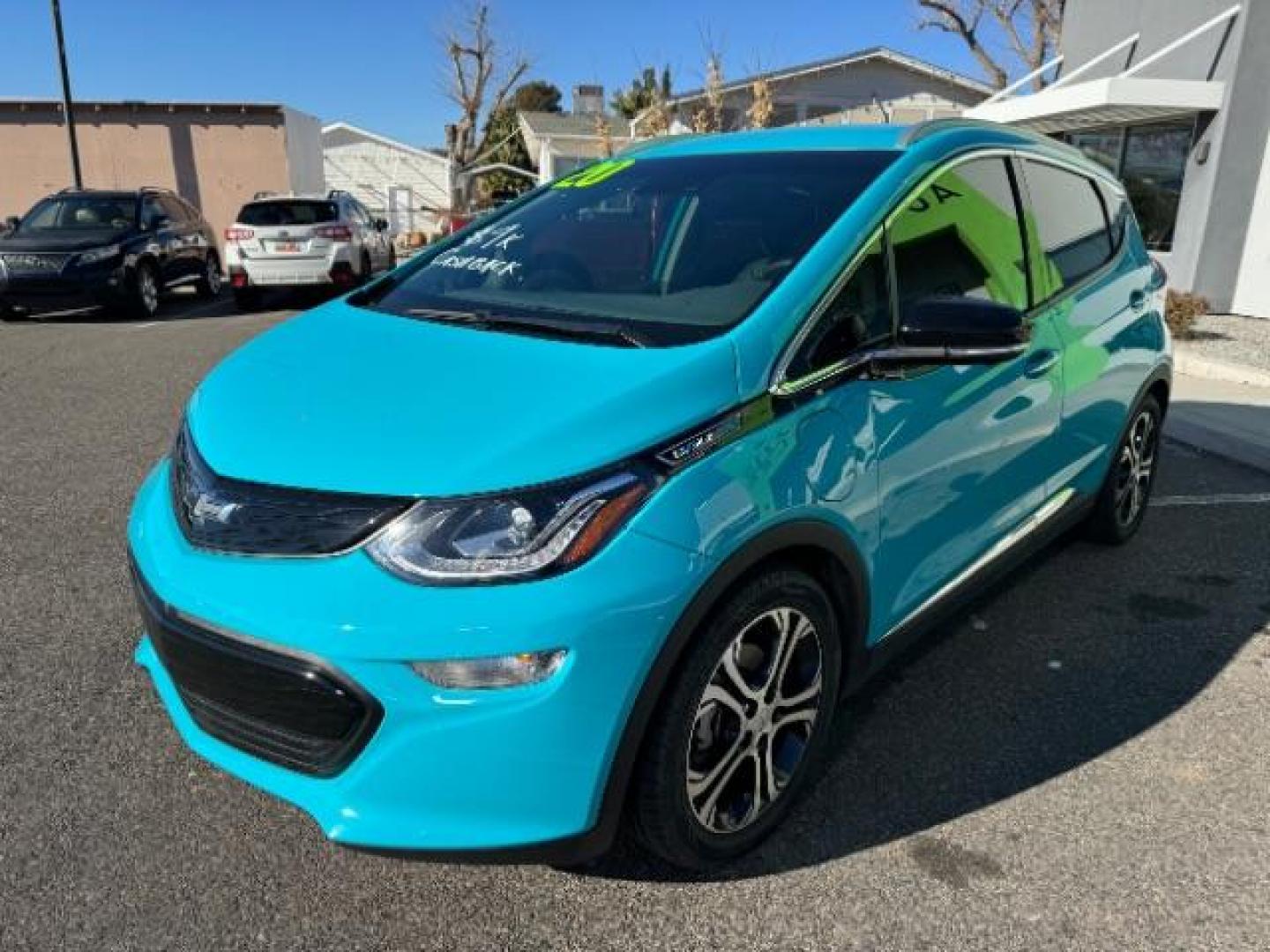 2020 Oasis Blue /Dark Galvanized Gray, leather Chevrolet Bolt EV Premier (1G1FZ6S04L4) with an ELECTRIC engine, 1-Speed Automatic transmission, located at 1865 East Red Hills Pkwy, St. George, 84770, (435) 628-0023, 37.120850, -113.543640 - Photo#4