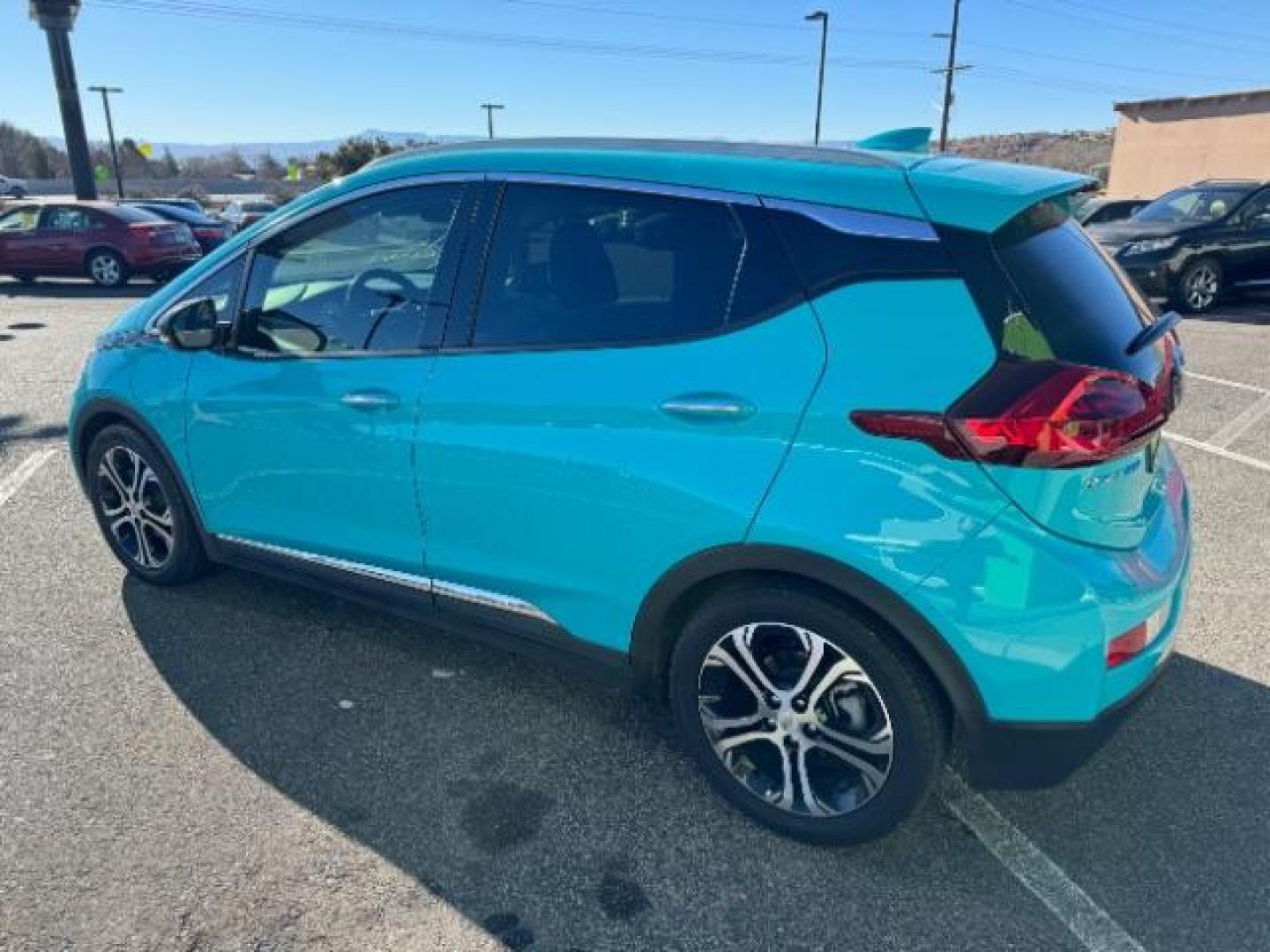 2020 Oasis Blue /Dark Galvanized Gray, leather Chevrolet Bolt EV Premier (1G1FZ6S04L4) with an ELECTRIC engine, 1-Speed Automatic transmission, located at 1865 East Red Hills Pkwy, St. George, 84770, (435) 628-0023, 37.120850, -113.543640 - Photo#5